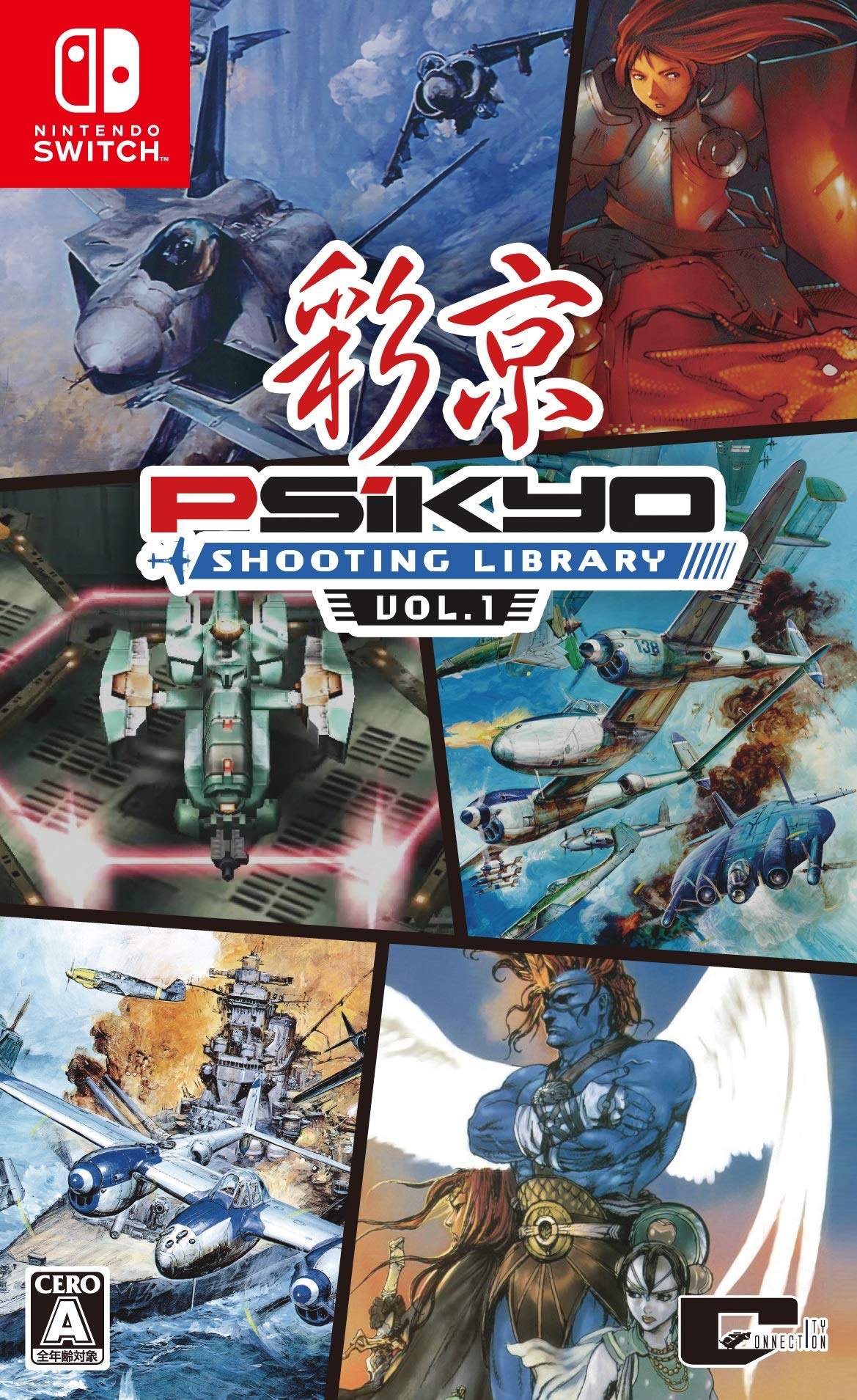 PSIKYO SHOOTING LIBLYVOL. 1&2 (Nintendo Switch) JA import English support NEW