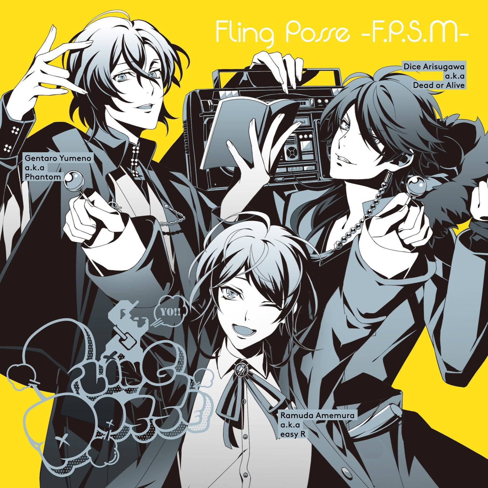 CD Hypnosis Mic -Division Rap Battle- Character Song CD4 Fling Posse... Japan