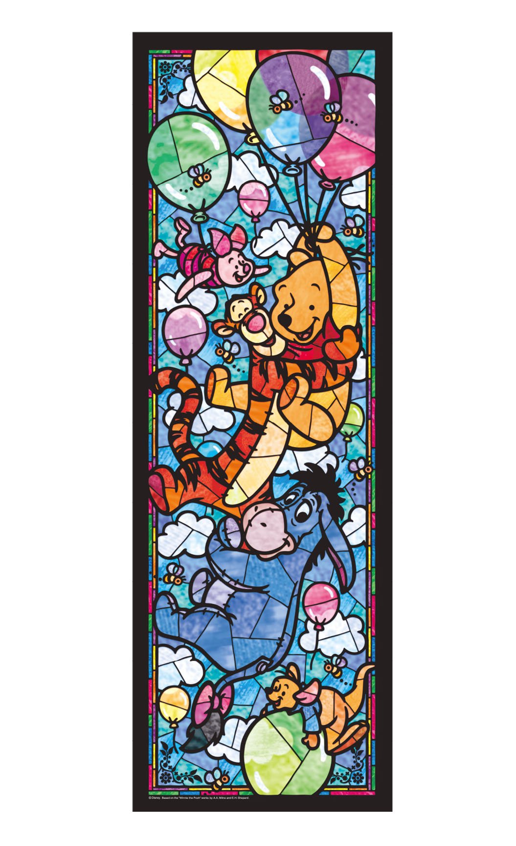 Tenyo Made in Japan 456-Piece Stained Art Gyutto Series Jigsaw Puzzle NEW