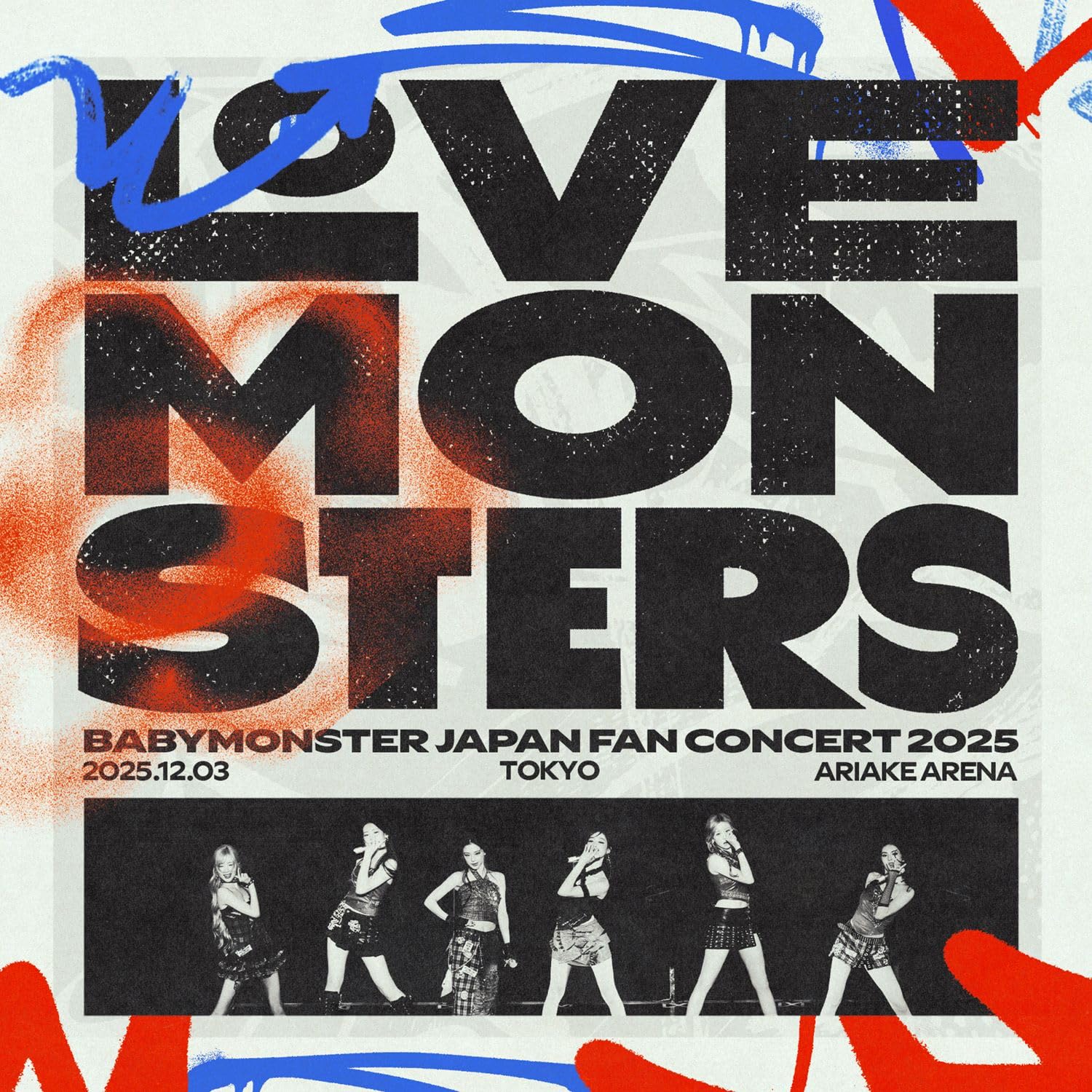 BABYMONSTER LOVE MONSTERS JAPAN FAN CONCERT 2025 CD Japan Limited Edition OBI