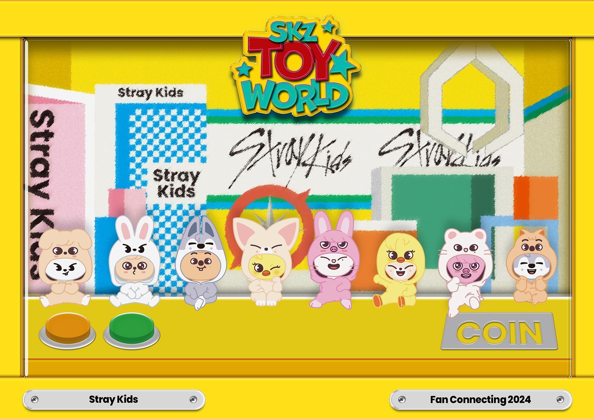 Stray Kids Fan Connecting 2024 SKZ TOY WORLD Standard Edition Blu-ray Japan Pre