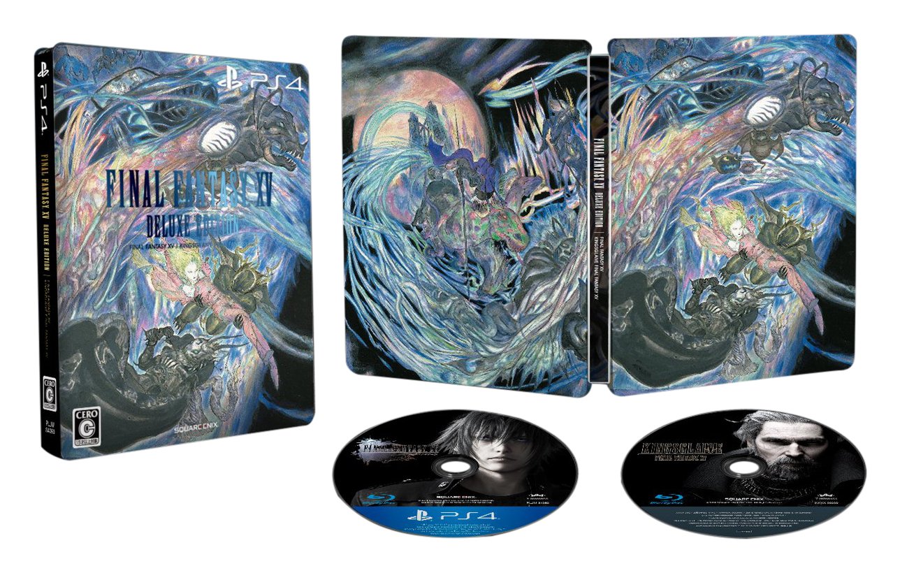 Unopened PS4 Final Fantasy XV Deluxe Edition Sony PlayStation 4 Square Enix NEW