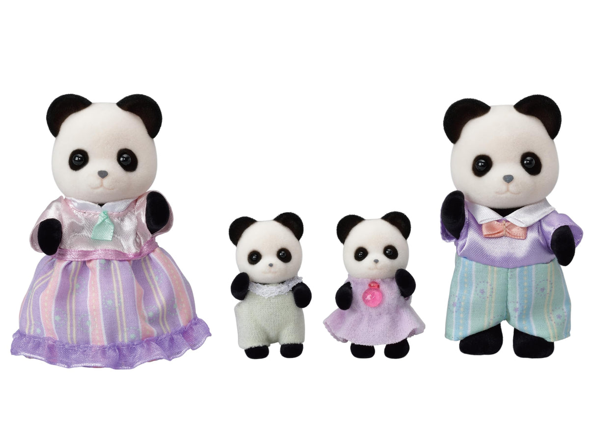 Sylvanian Families Doll Panda Family FS-39 ST Mark Certified Ages 3 and up NEW