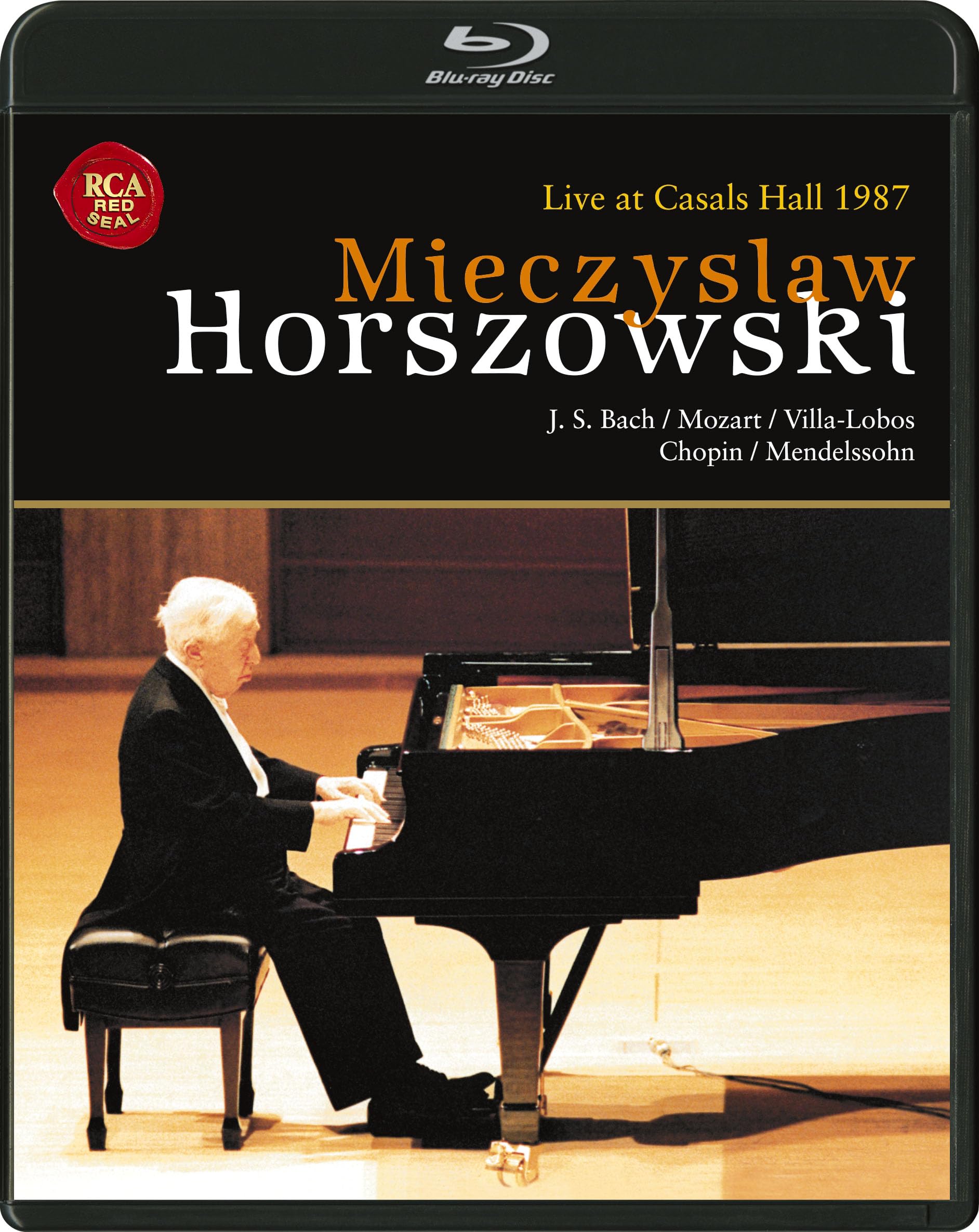 [Blu-ray] Horszowski Casals Hall Live 1987 Free Ship w/Tracking# New from Japan