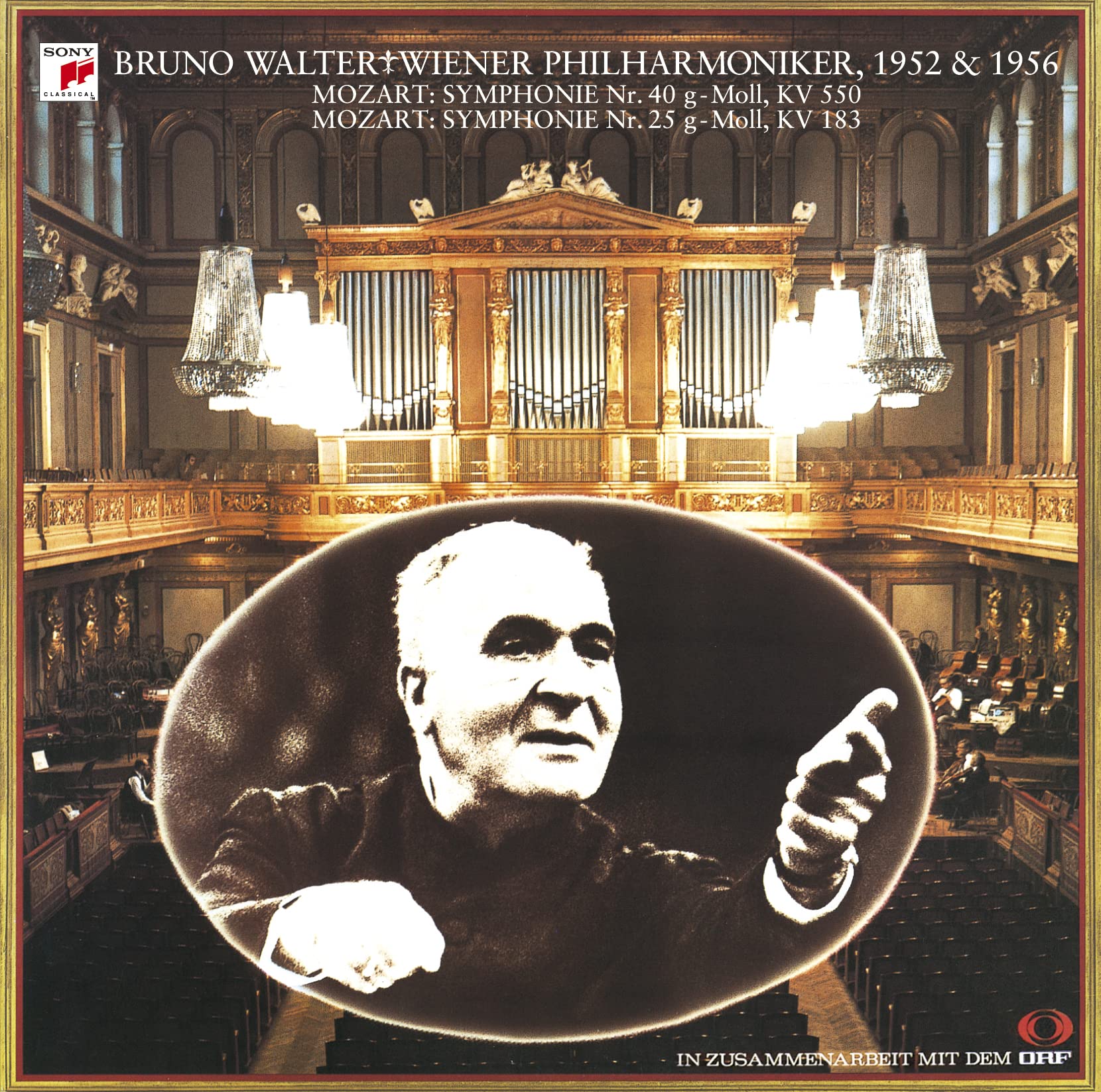 CD Mozart: Symphonies No.40 & No.25 Japan Bruno Walter Music (CD1) SICC-19056