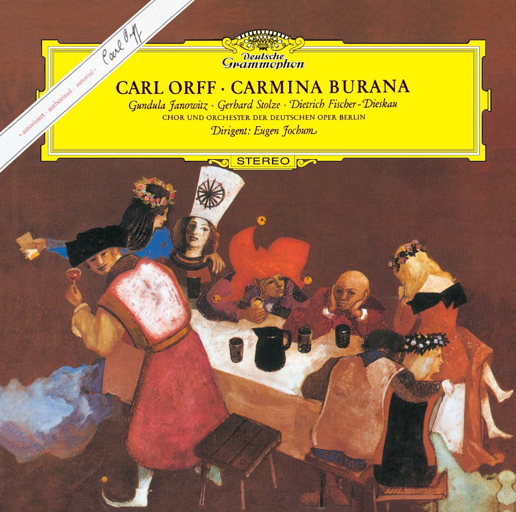 Eugen Jochum NEW CD(SHM-CD) Orff Carmina Burana Janowitz/Dieskau Japan OBI