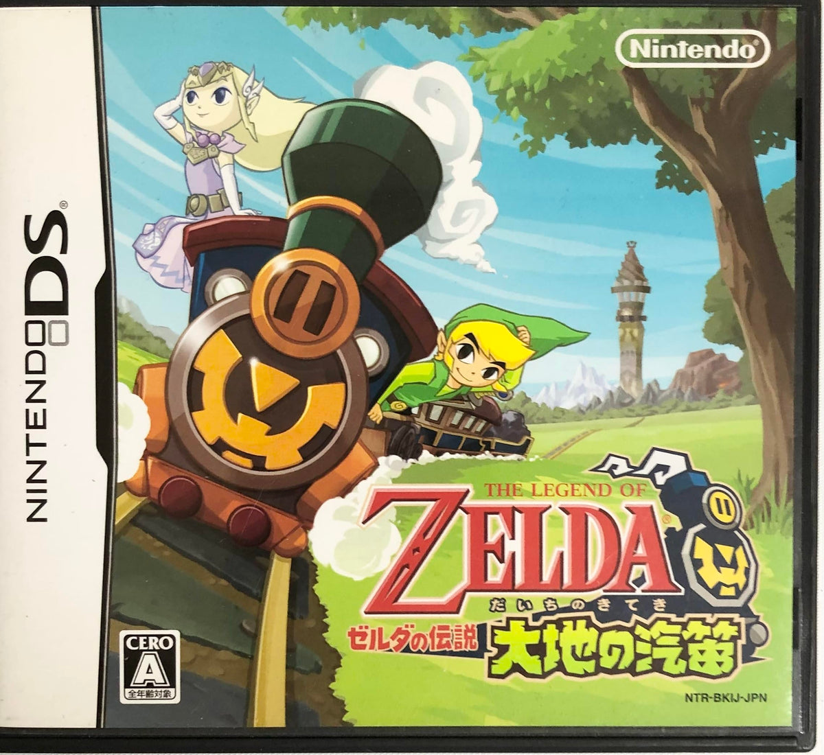 未開封DSゼルダの伝説 スピリットトラック Nintendo Sealed Action Adventure NEW