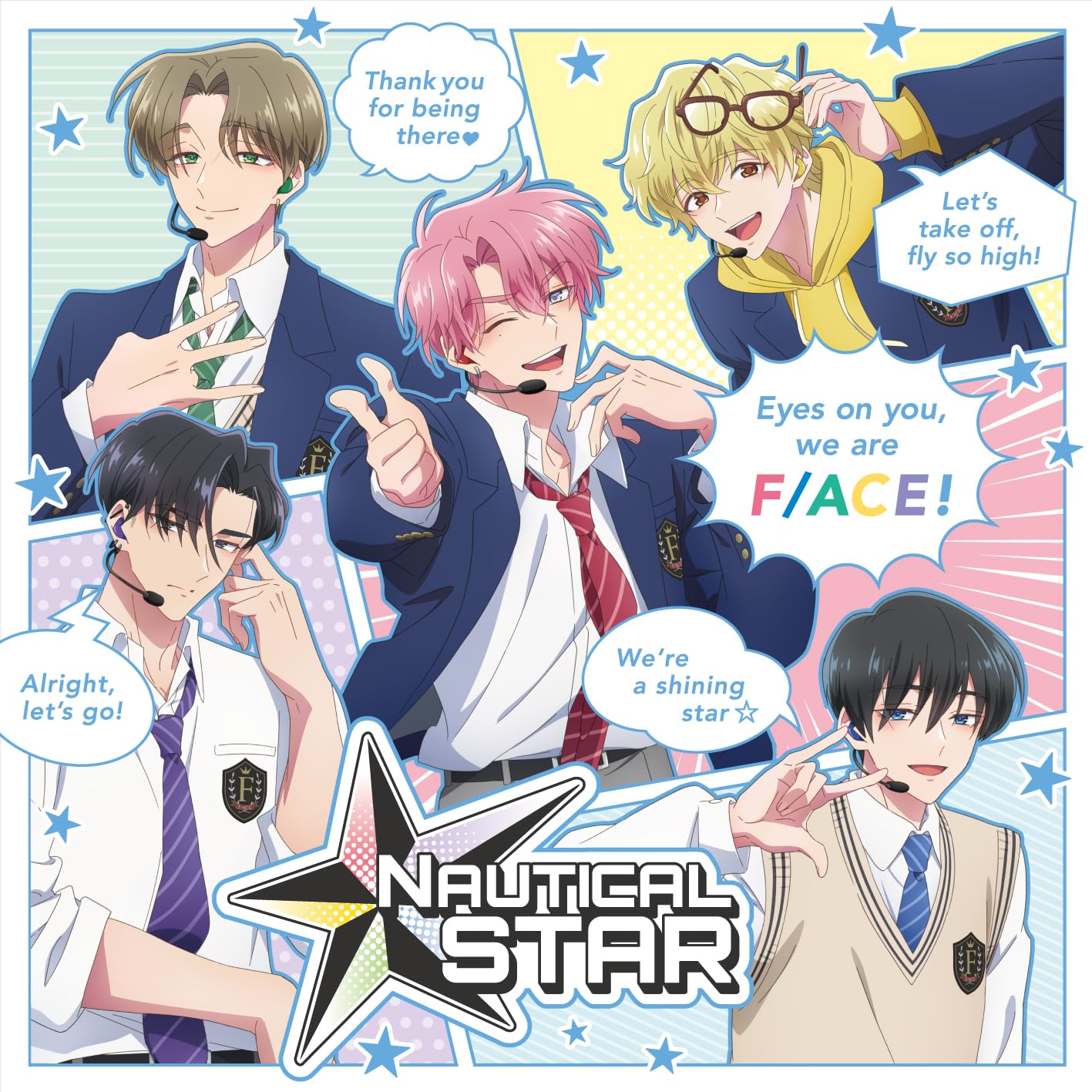 F/ACE NAUTICAL STAR FIRST ALBUM CD JAPAN TAMON KUN WA DOCCHI ANIME NEW
