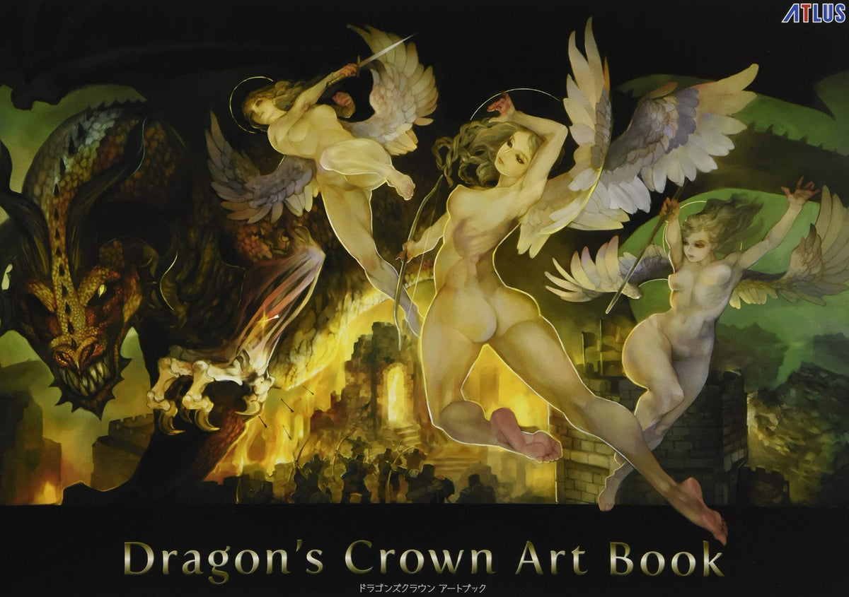 'JAPAN Dragons Crown Art Book NEW'