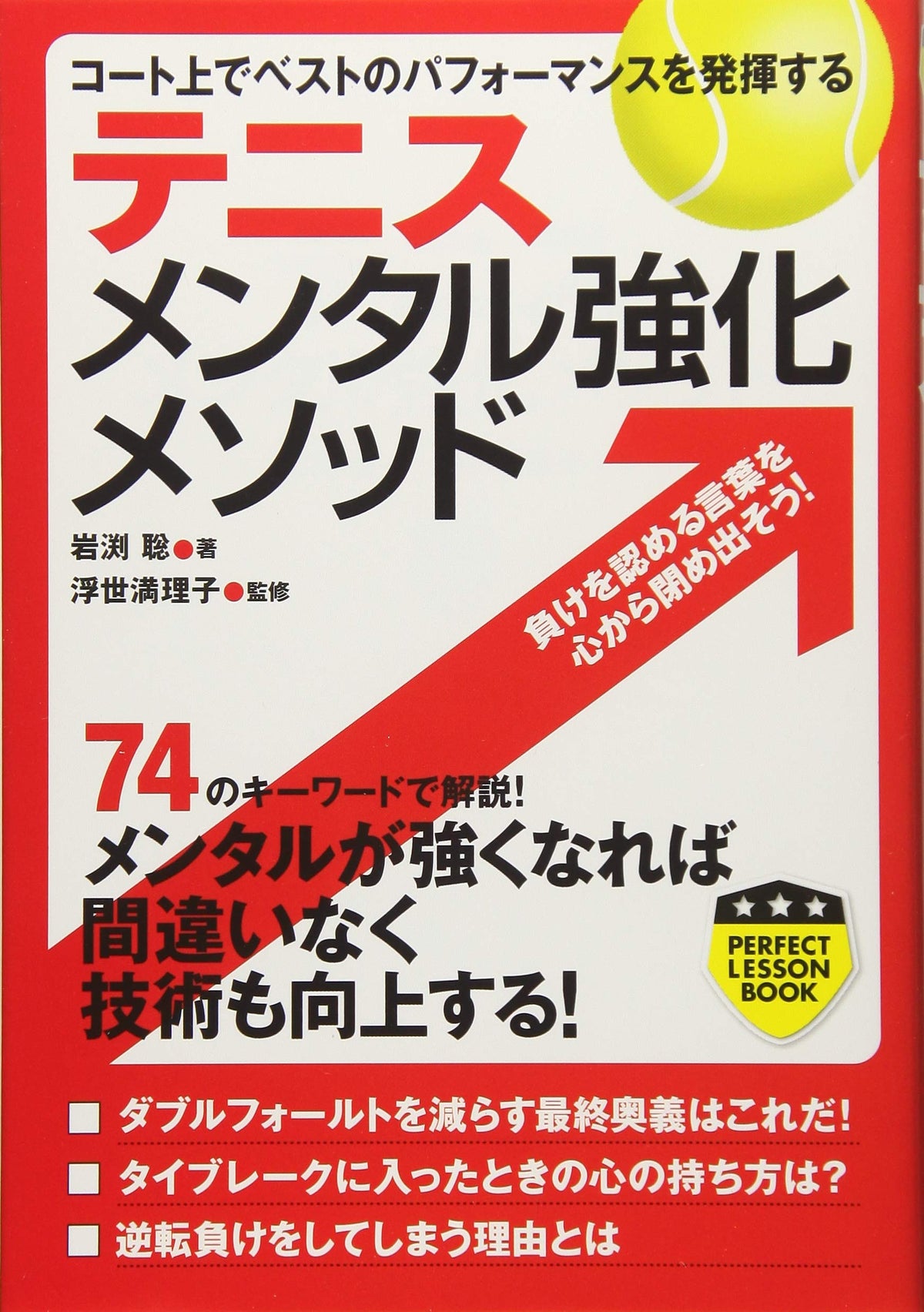 NEW Tennis Mental Strengthening Method PERFECT LESSON BOOK JP