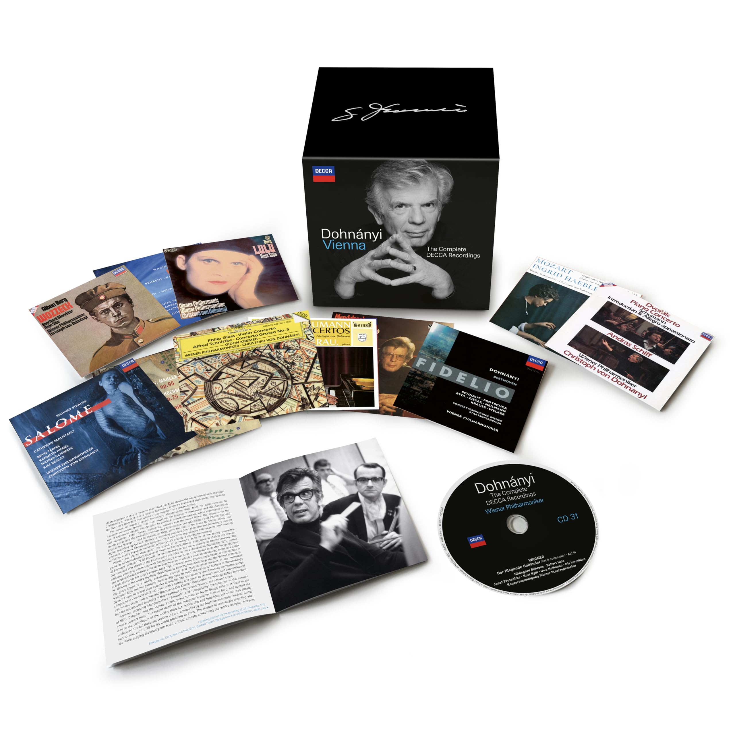 Christoph von Dohnanyi The Vienna Years 31 CD + DVD Box Set NEW
