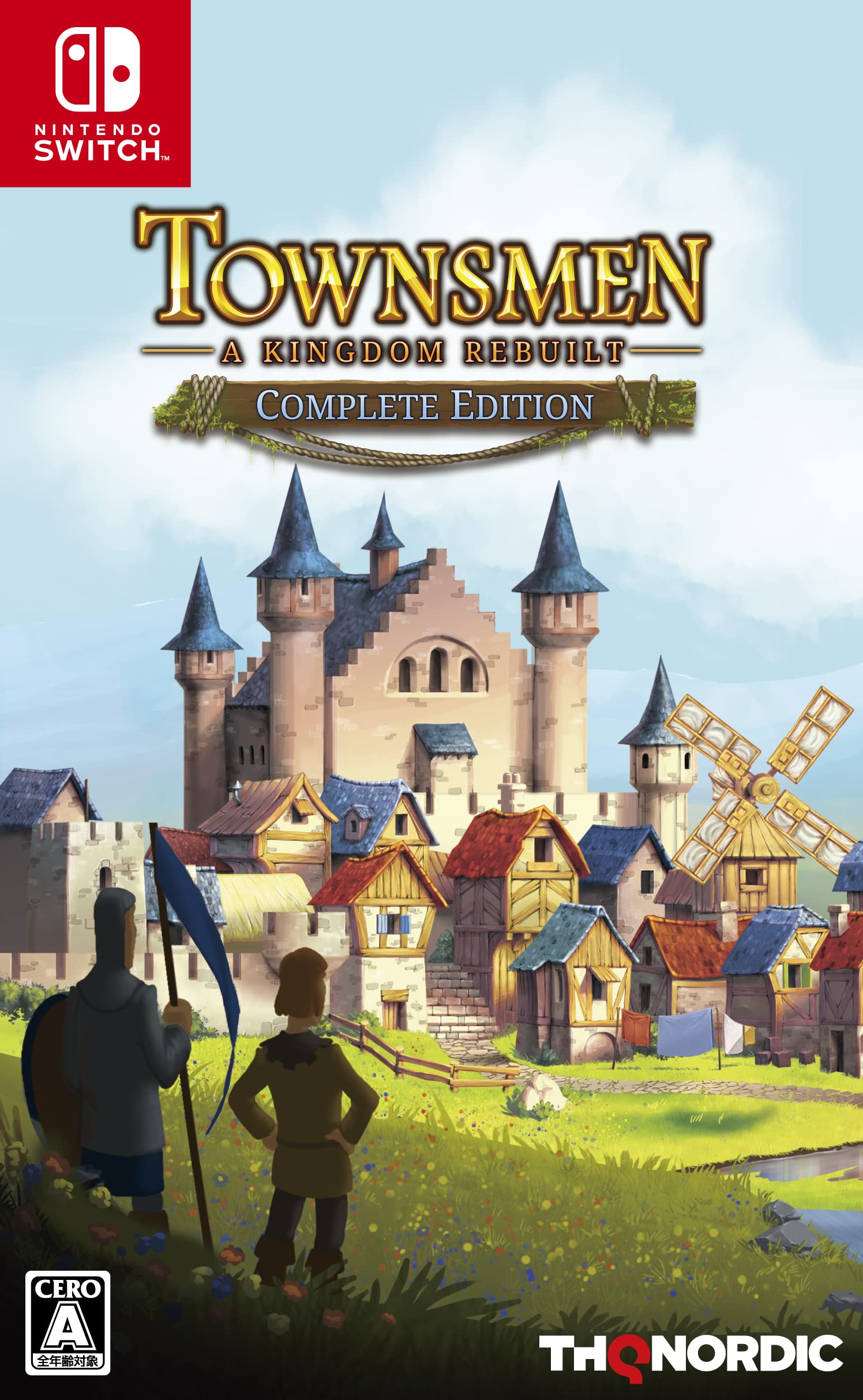 Townsmen Kingdom Rebuild Complete Edition Nintendo Switch Japan Import NEW