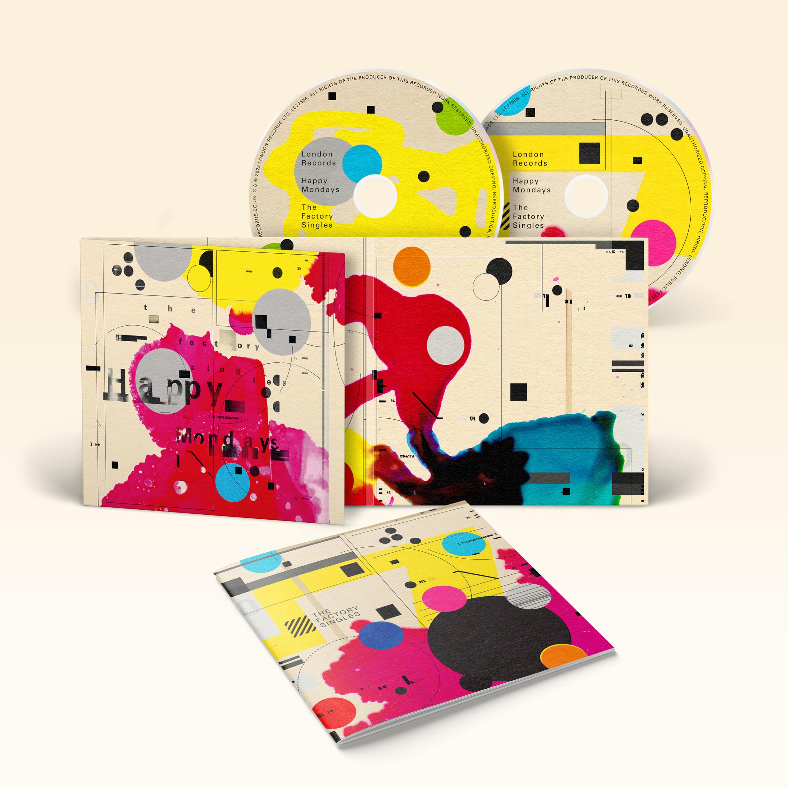 The Factory Singles (Best Of) (Deluxe Edition) Happy Mondays [CD Album] NEW