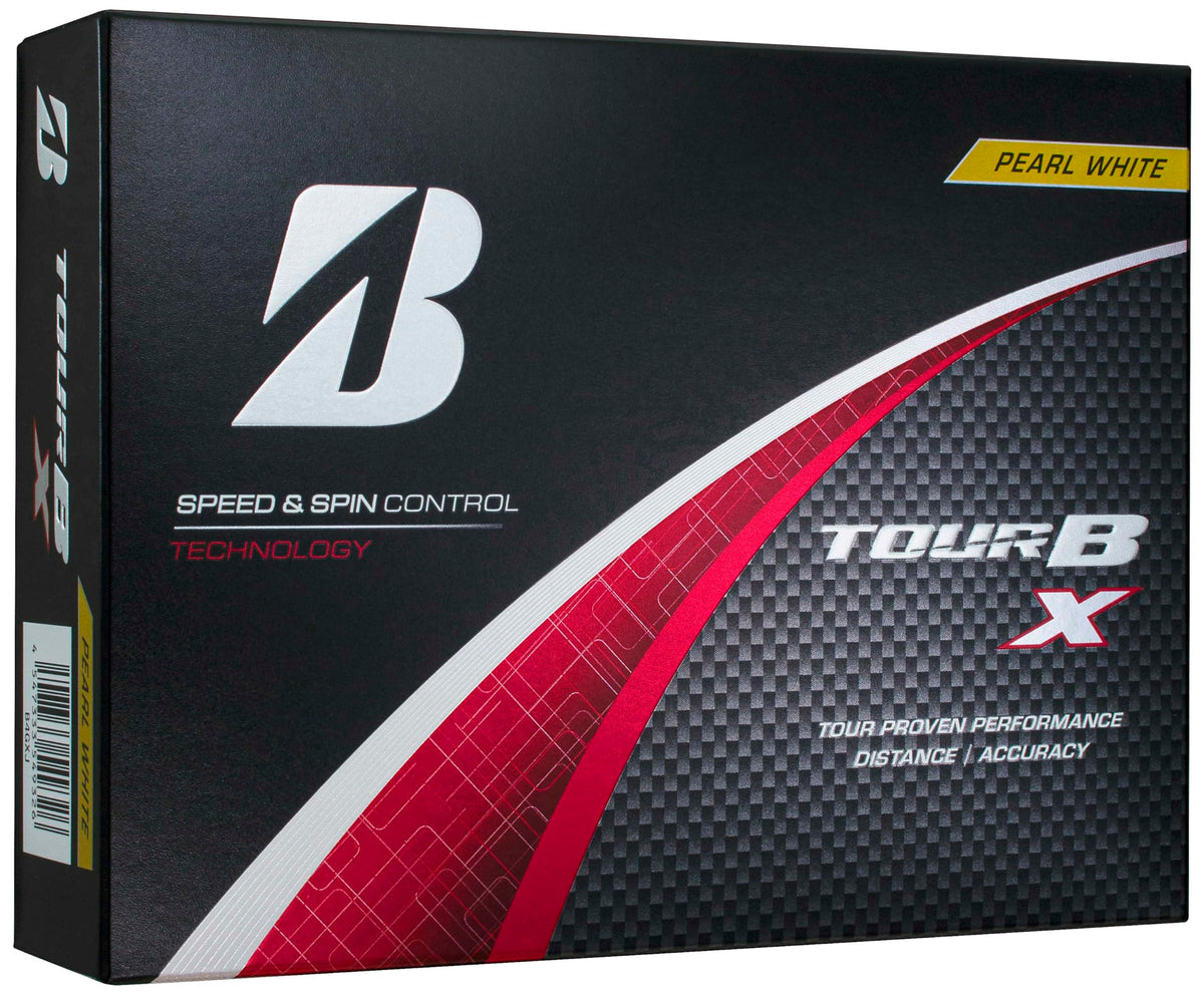 BRIDGESTONE Golf Ball TOUR B X 2024 Model 12 Balls Pearl White B4GXJ NEW