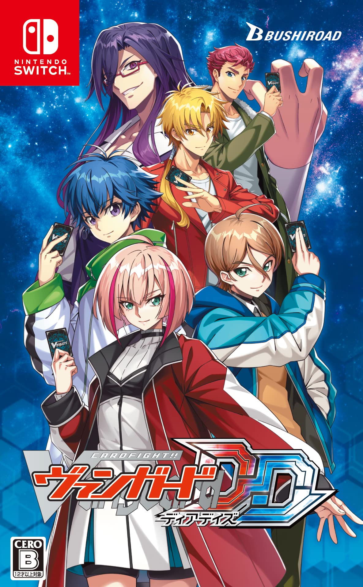 Cardfight Vanguard Dear Days Nintendo Switch Game Bushiroad Card Battle NEW