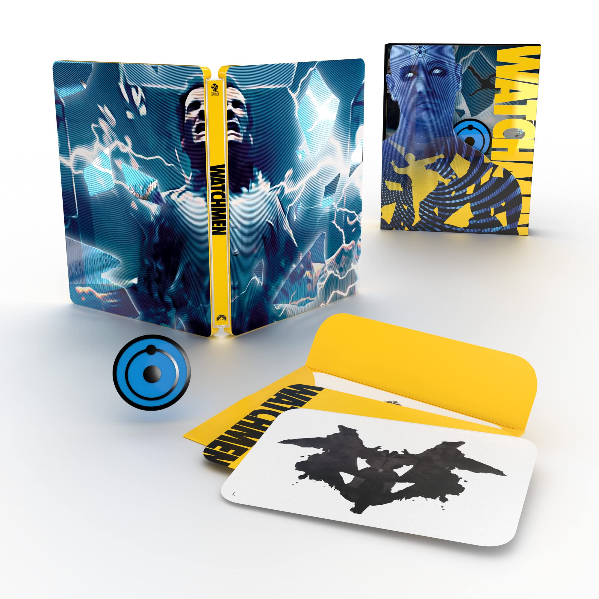Watchmen: Ultimate Cut Steelbook [Region Free][English][4K UHD+Blu-ray] NEW