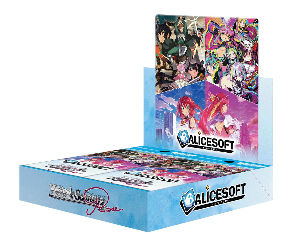 'NEW Bushiroad Weiss Schwarz Rose Booster Pack AliceSoft BOX Japanese'