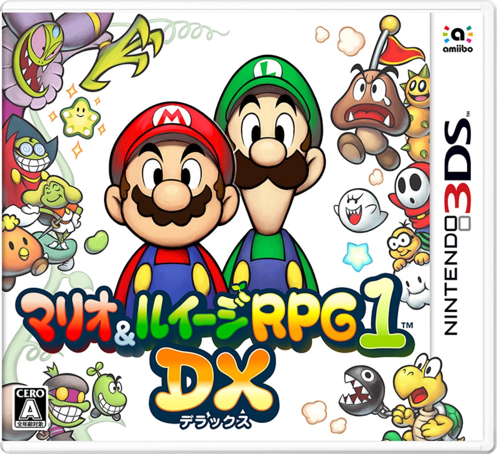 Unopened 3DS Mario & Luigi RPG1 DX Nintendo Sealed Action RPG JP NEW