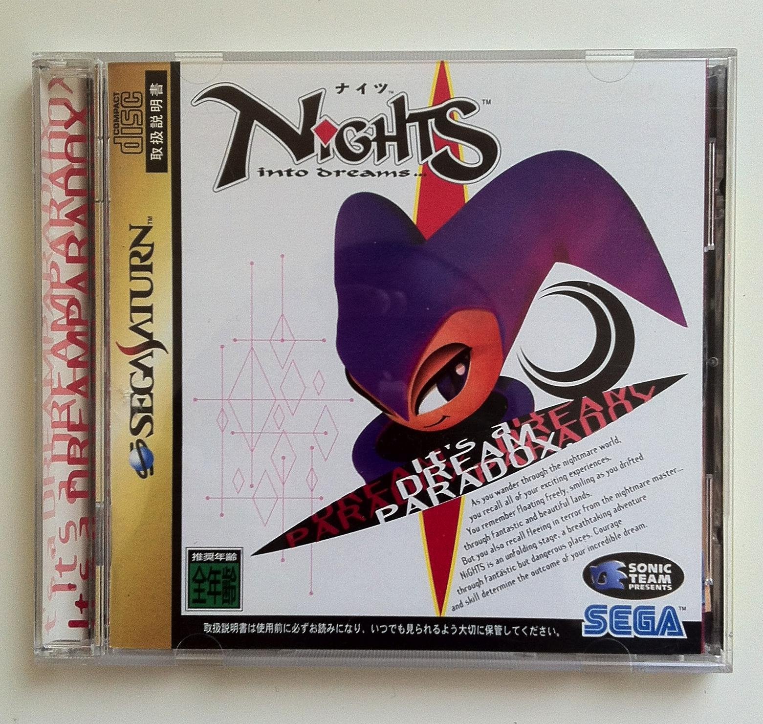 Sega Saturn Night into Dream SS Game Japan Unopened New Japan Rare NEW