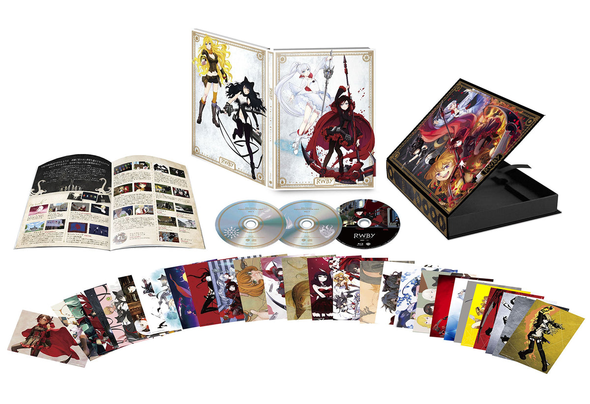 New RWBY Volume 1 First Limited Edition Blu-ray 2 CD Booklet Japan 1000581763