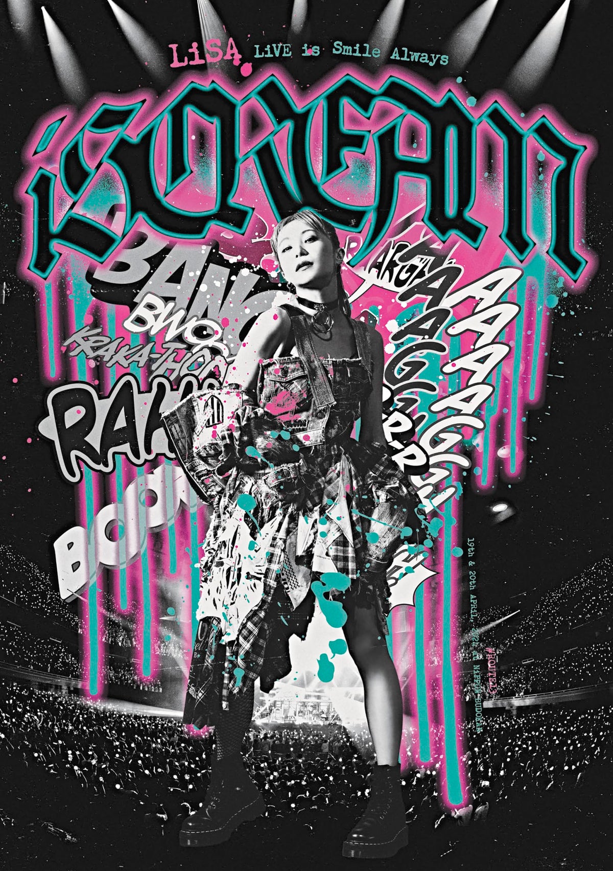 LiVE is Smile Always～i SCREAM～ at NIPPON BUDOKAN LiSA [DVD] NEW
