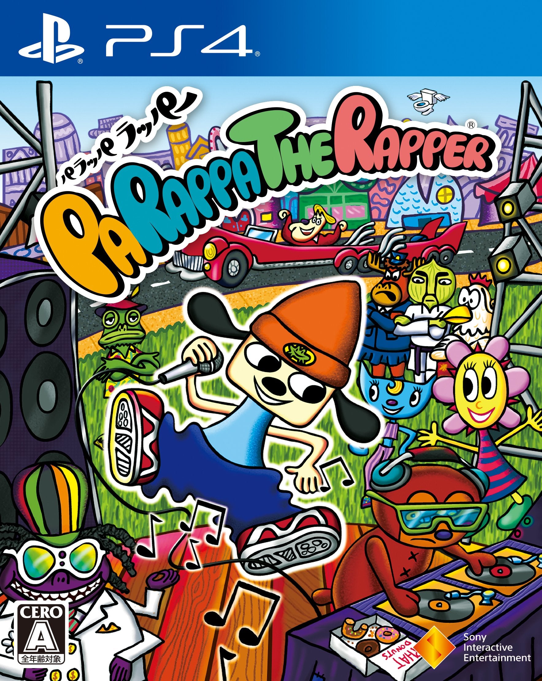 PS4 Parappa The Rapper with tracking number New from Japan NEW