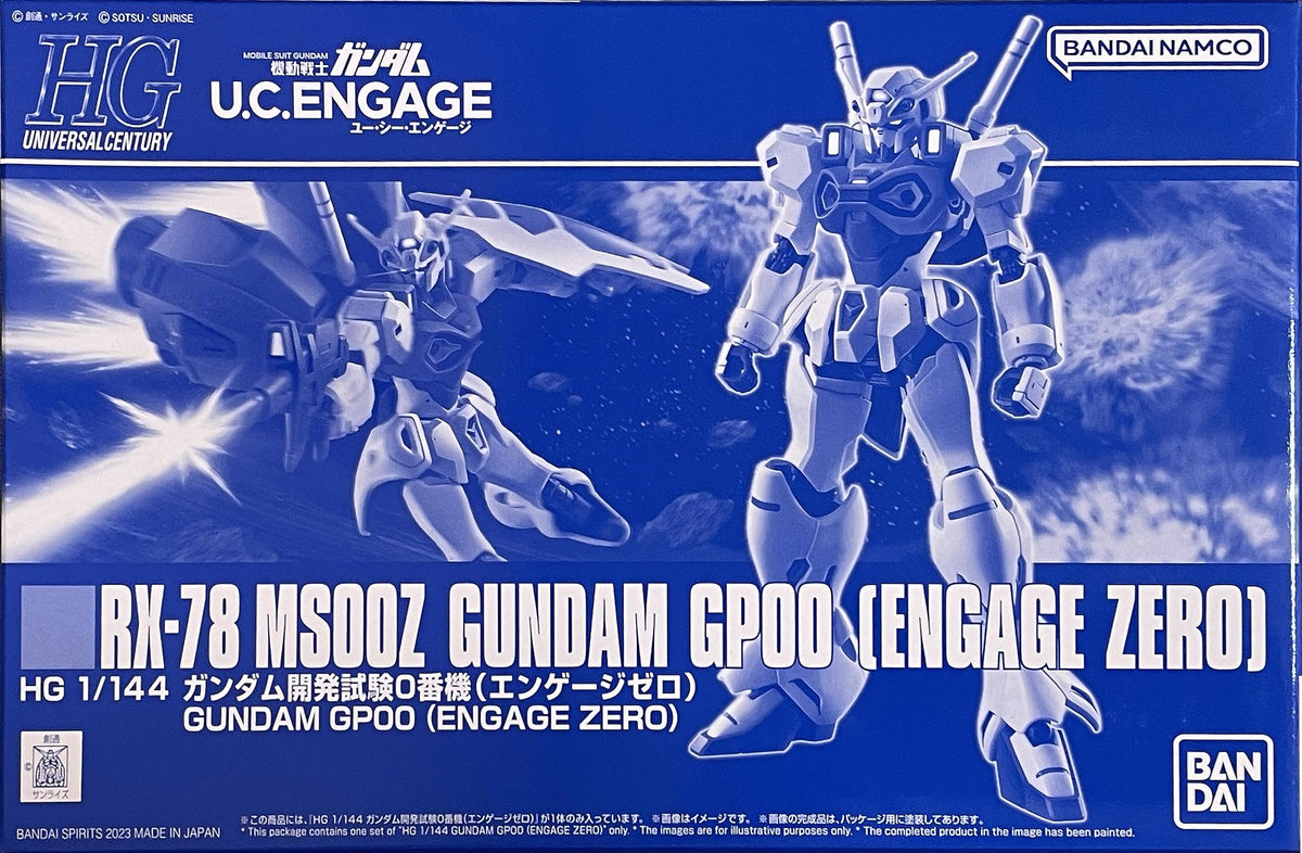 'Bandai Spirits HG RX-78MS00Z Gundam Development Test Unit 0 Engage Zero 1144 NEW'
