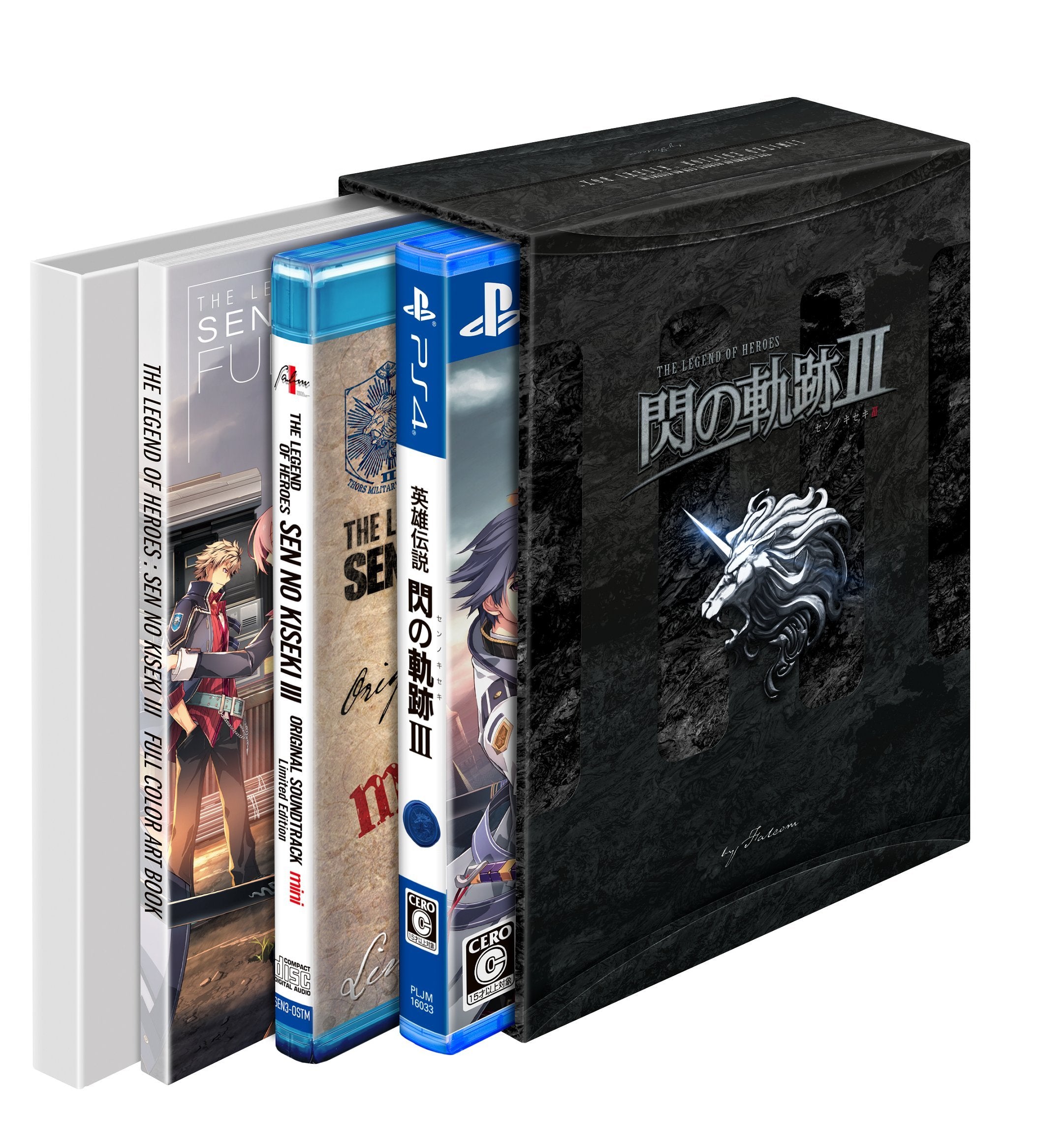 New PS4 The Legend of Heroes Trails of Cold Steel Sen no Kiseki III 3 Box Japan