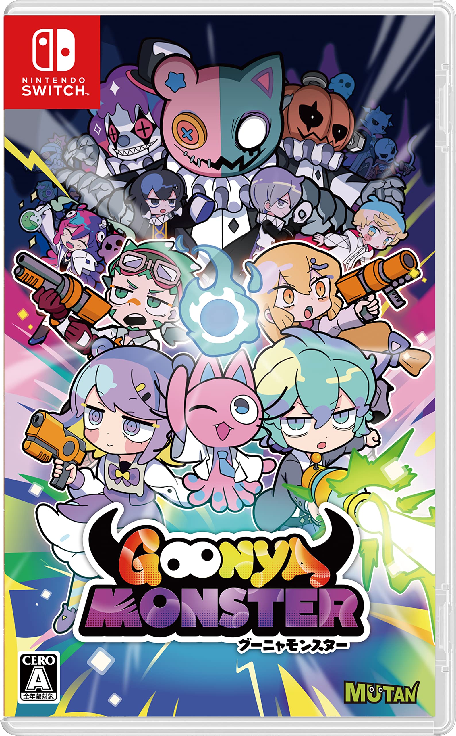 Goonya Monster Japanese version English Japanese Nintendo Switch Sealed NEW