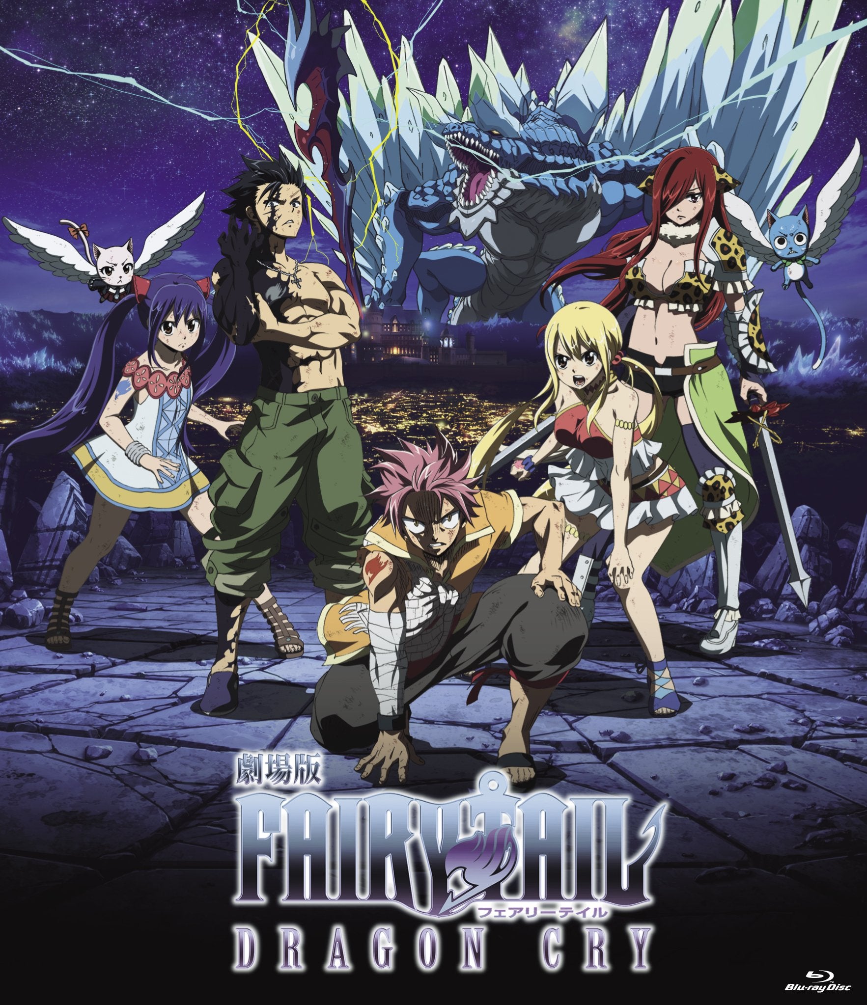 Fairy Tail DRAGON CRY First Limited Edition Blu-ray Soundtrack CD Booklet Japan