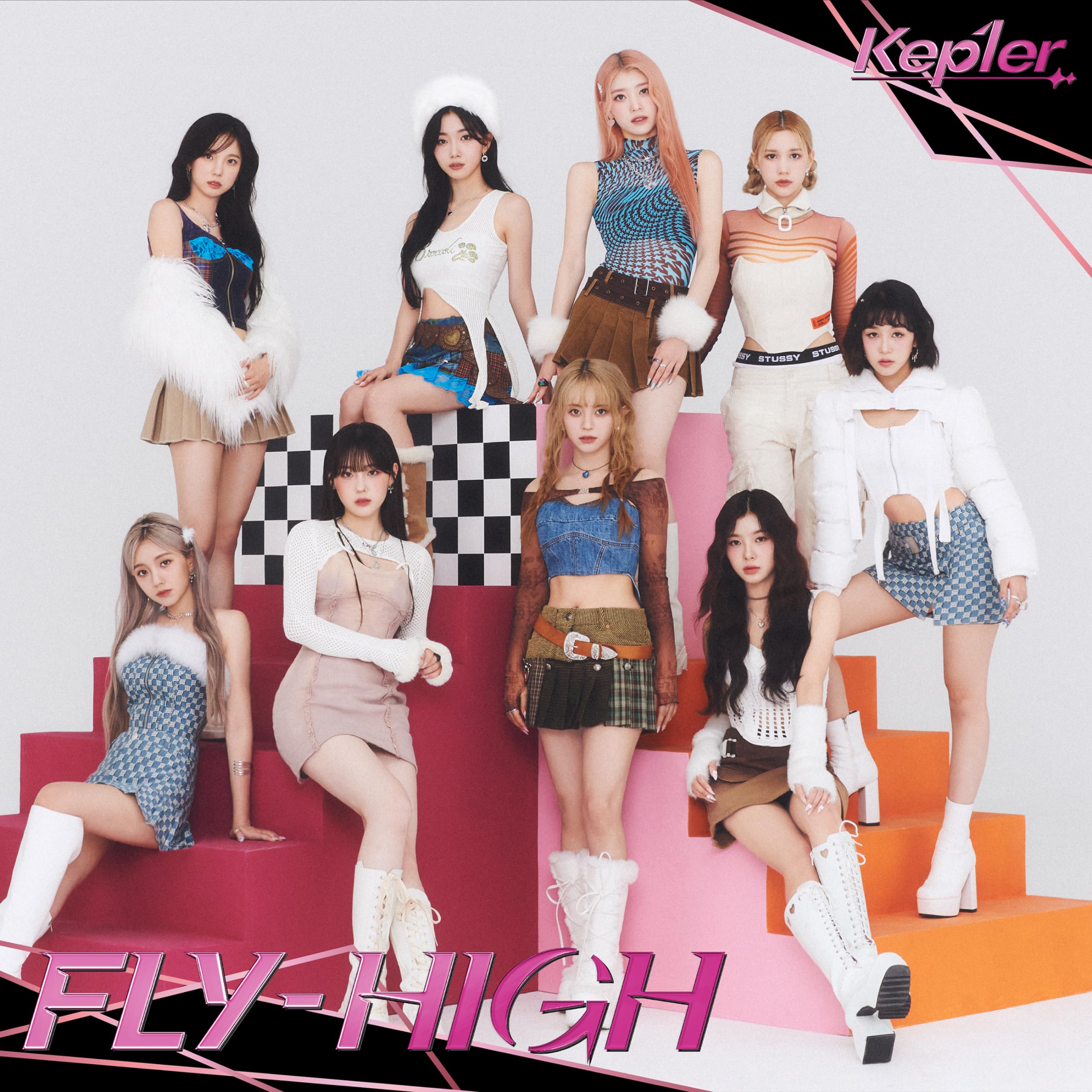 Kep1er FLY-HIGH CD+CARD+BOOKLET JAPAN First Limited Edition B NEW