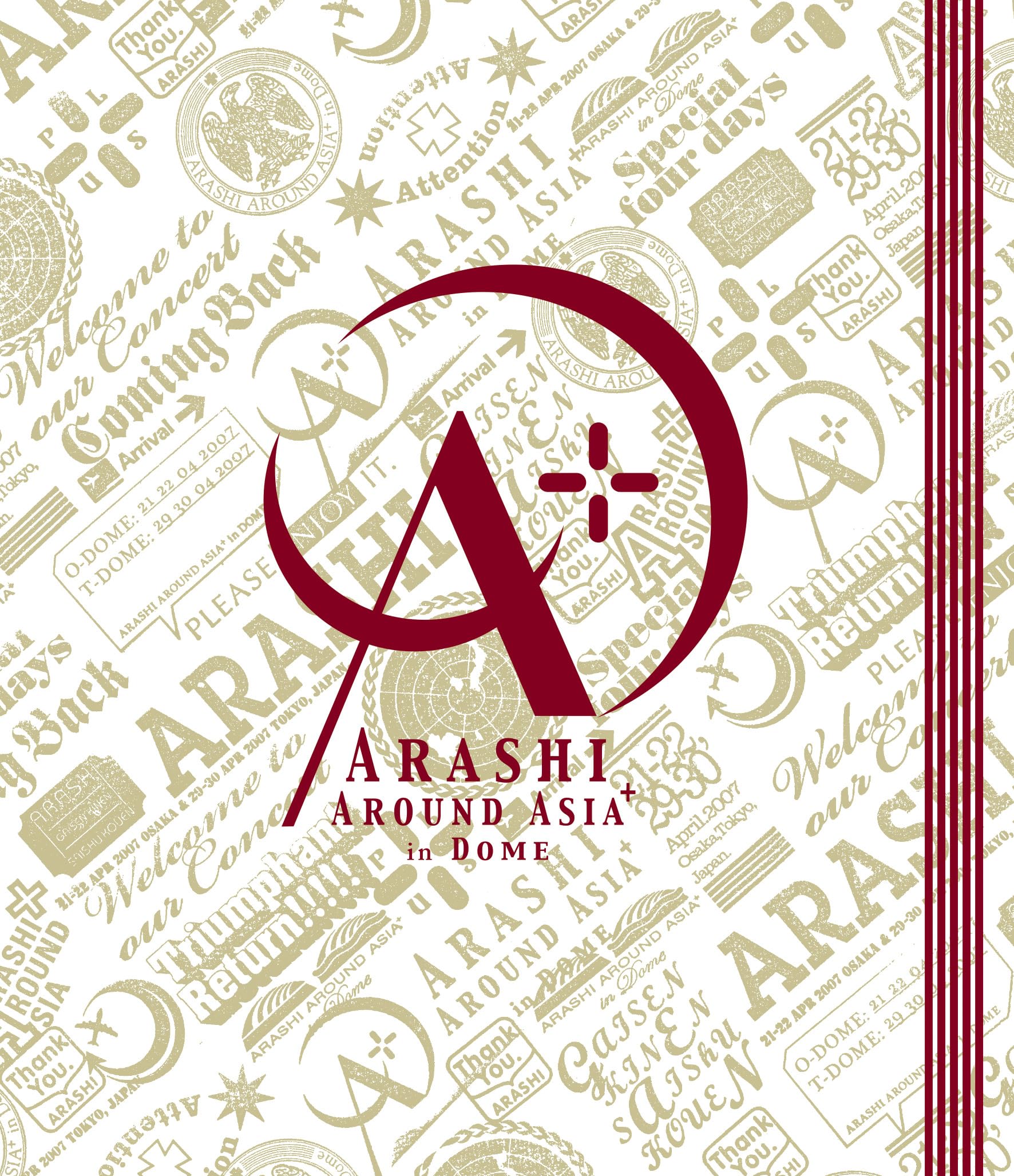 Blu-ray ARASHI AROUND ASIA+ in DOME (Blu-ray) Japanese Arashi LCXA-5504 NEW