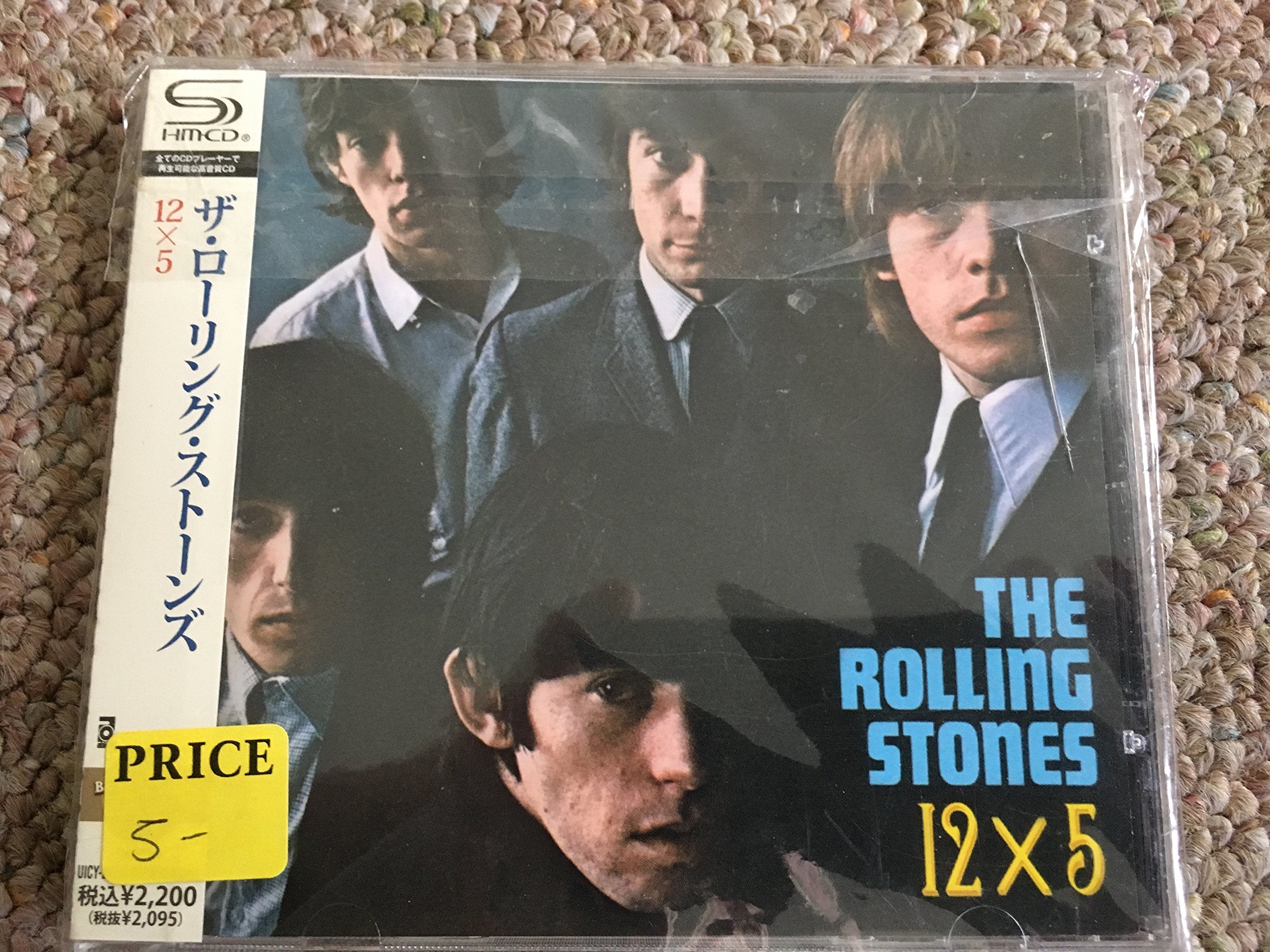 The Rolling Stones SEALED NEW CD(SHM-CD) 12 X 5 Japan OBI