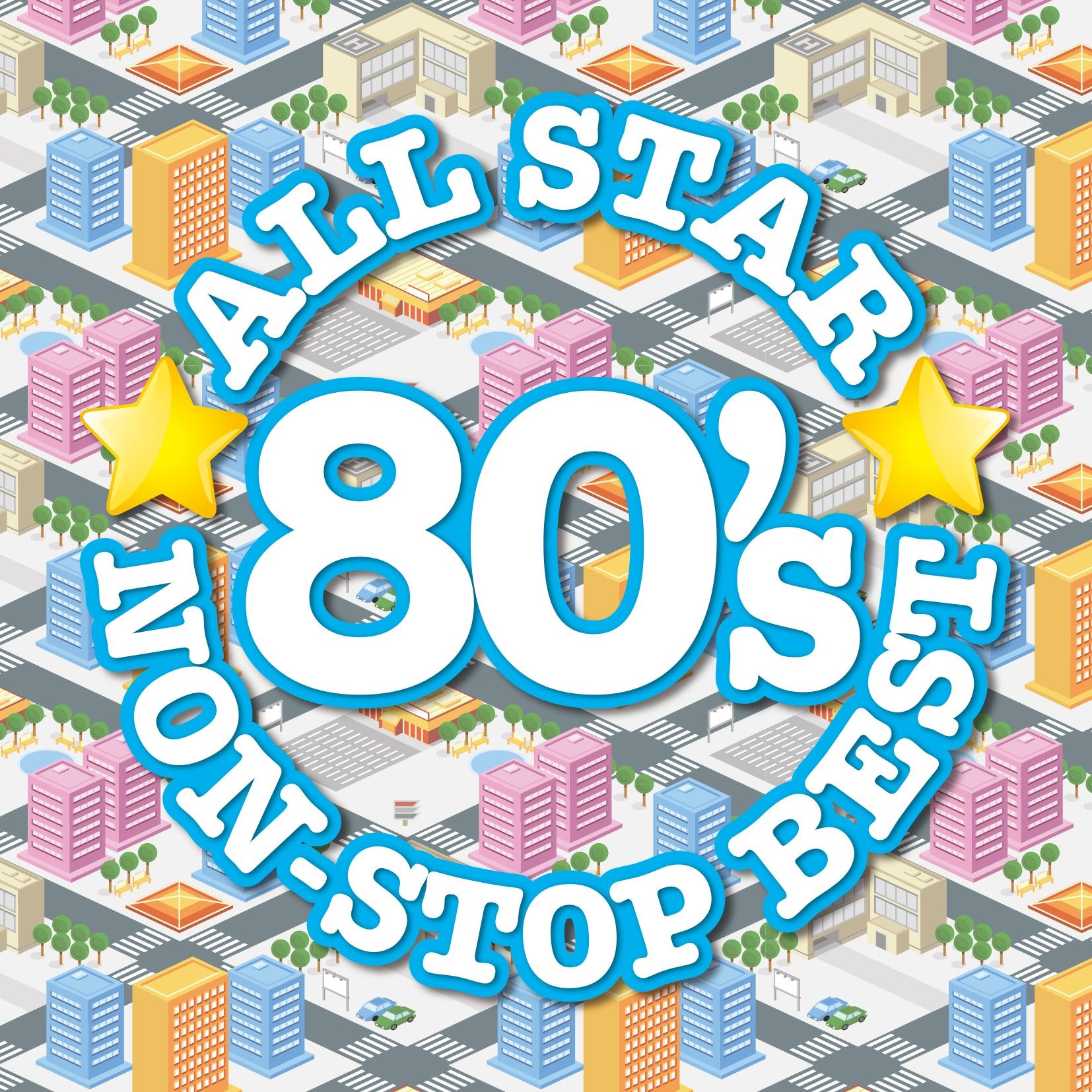 CD All Star 80s Non-Stop Best Japan Various Artists Music w/Lyrics (1 CD) Album