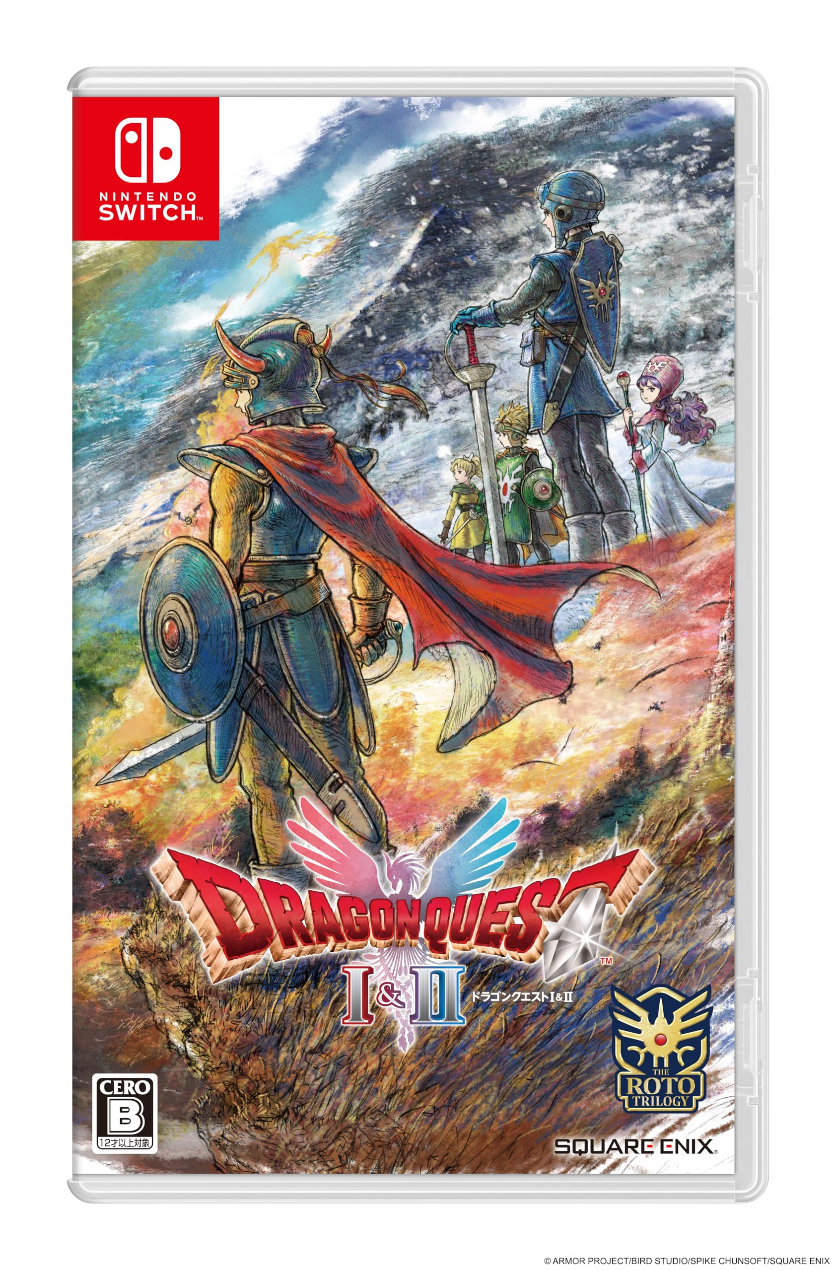 Dragon Quest I&II HD-2D Remake Japanese Version English DQ 1&2 Switch Sealed NEW