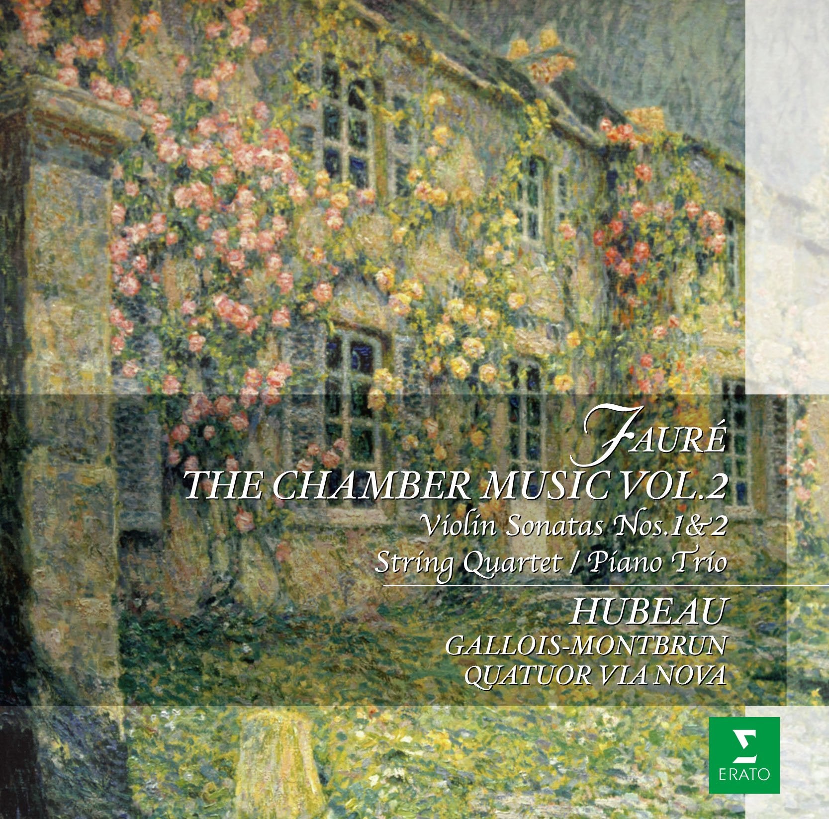 CD Faure: Chamber Music Complete Vol.2 Japan Jean Hubeau (CD2) WPCS-22195/6 NEW