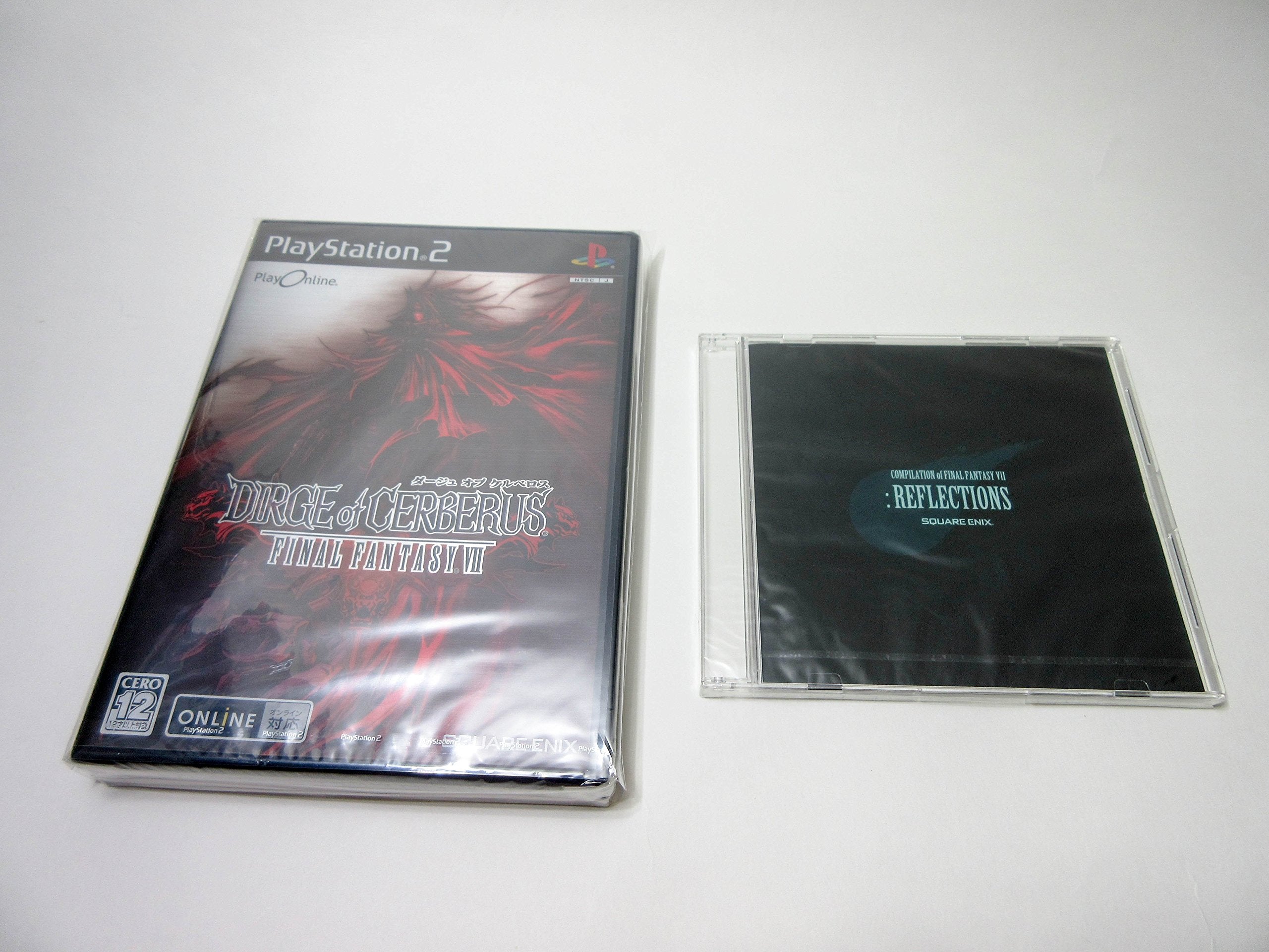 Final Fantasy VII 7 Dilge of Cerberus PS2 Unopened New Japanese NEW