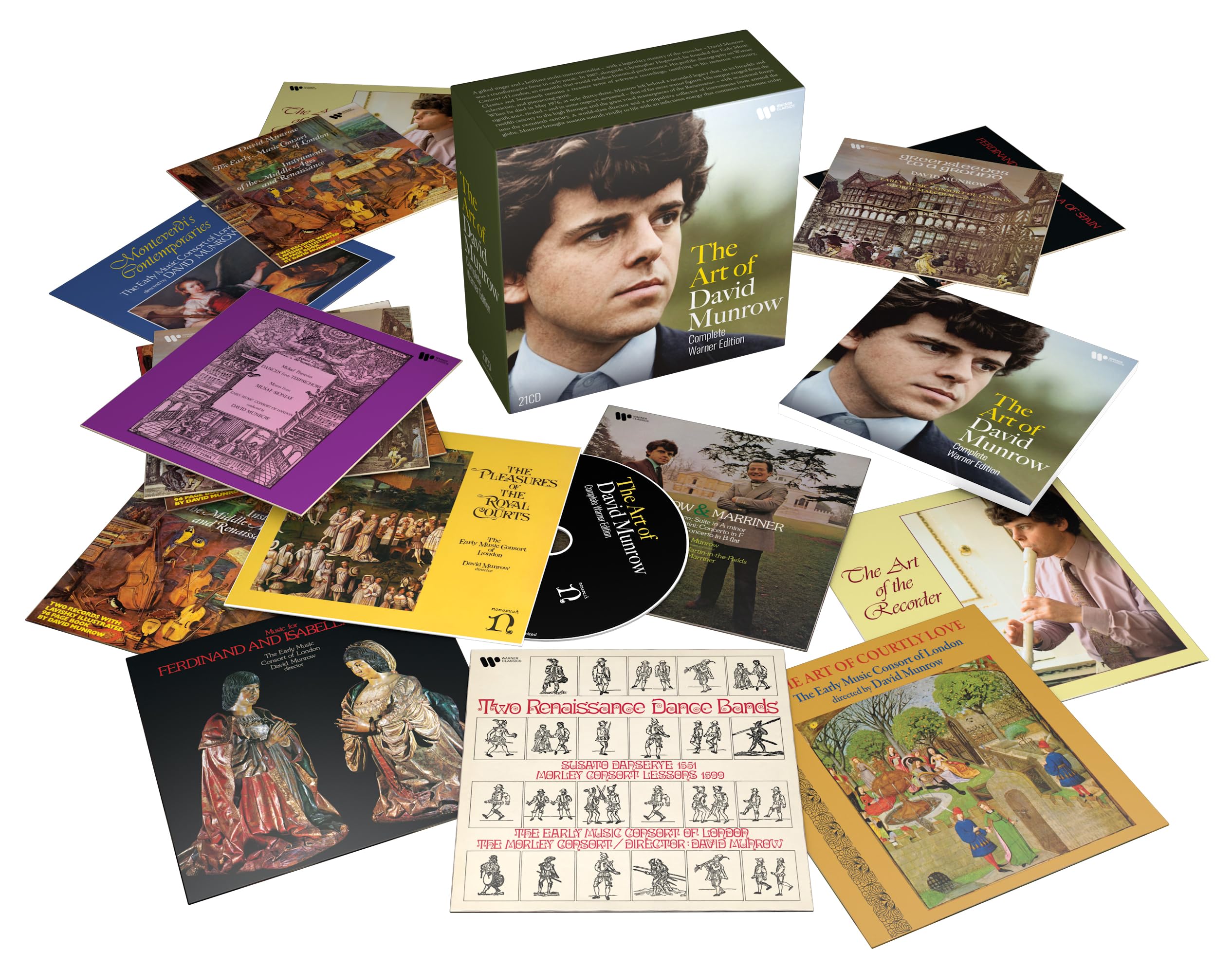 The Art of David Munrow - Complete Warner Edition 21 CD Box Set NEW