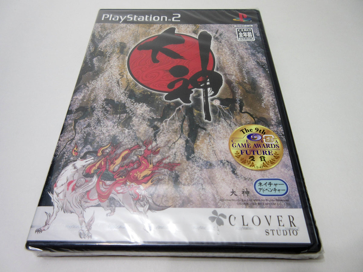 Okami PS2 PlayStation 2 Made in Japan New Unopened NTSC-J Capcom NEW