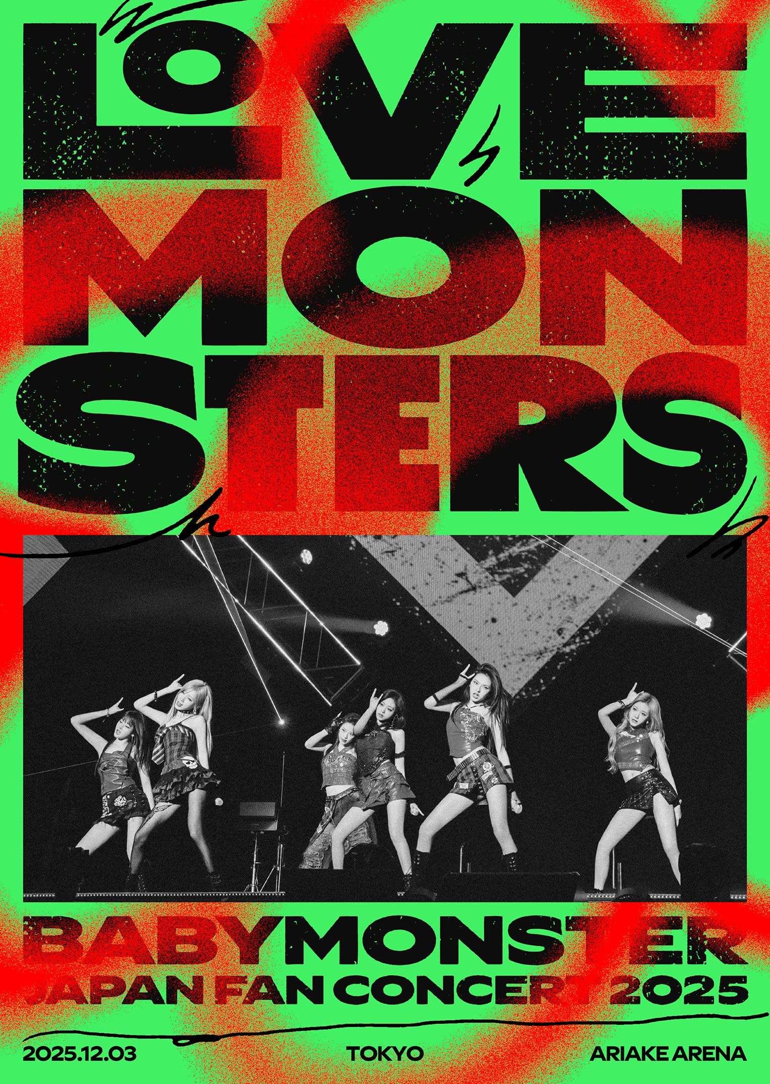 BABYMONSTER LOVE MONSTERS JAPAN FAN CONCERT 2025 Limited Edition Blu-ray SRXL626