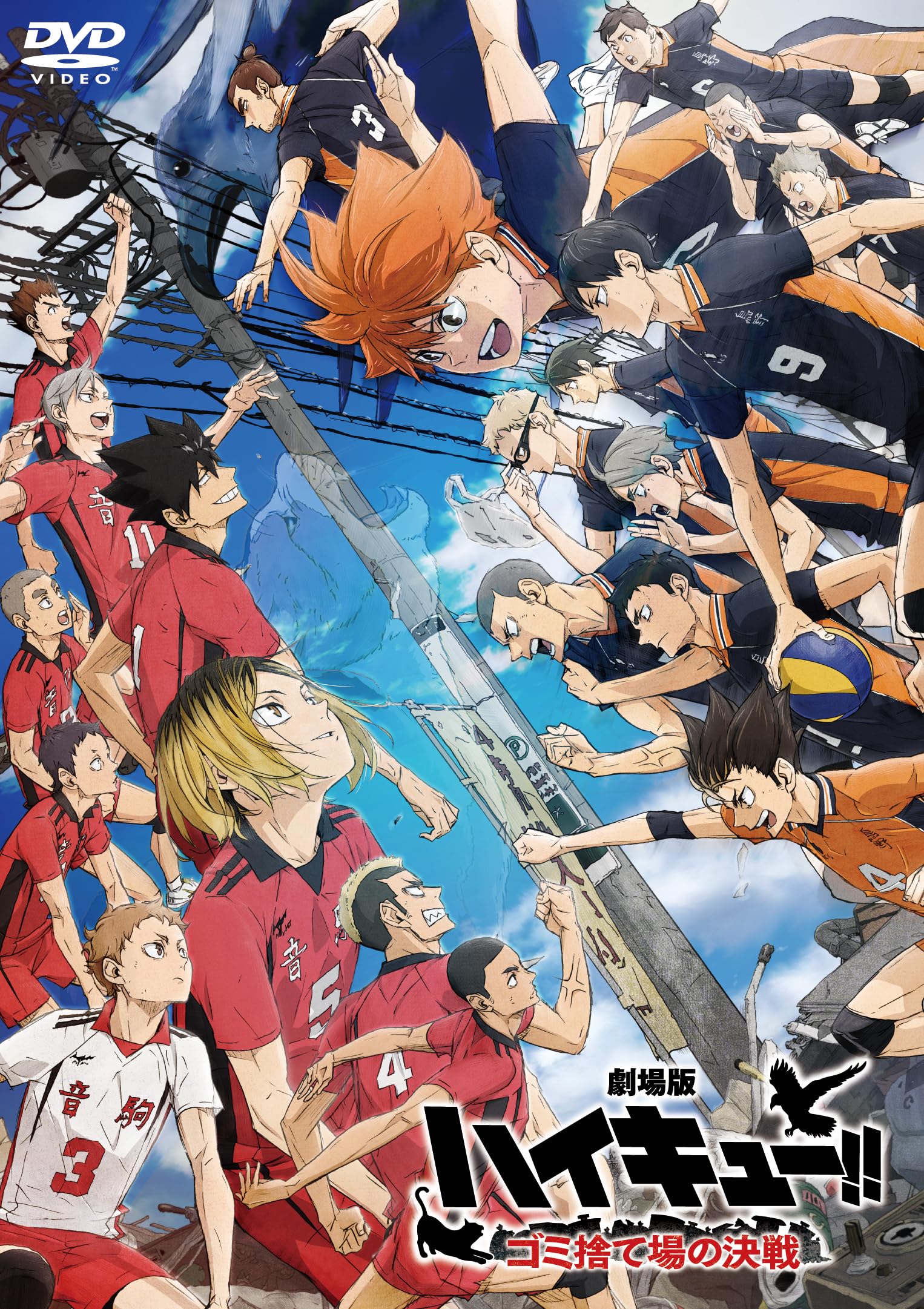 DVD Haikyuu!! The Dumpster Battle Standard Edition Japan Sub:ENG Japanese NEW