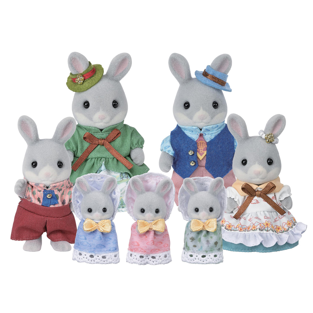 'Sylvanian Families C-81 WataUsagi Family Celebration Set ST Mark NEW'