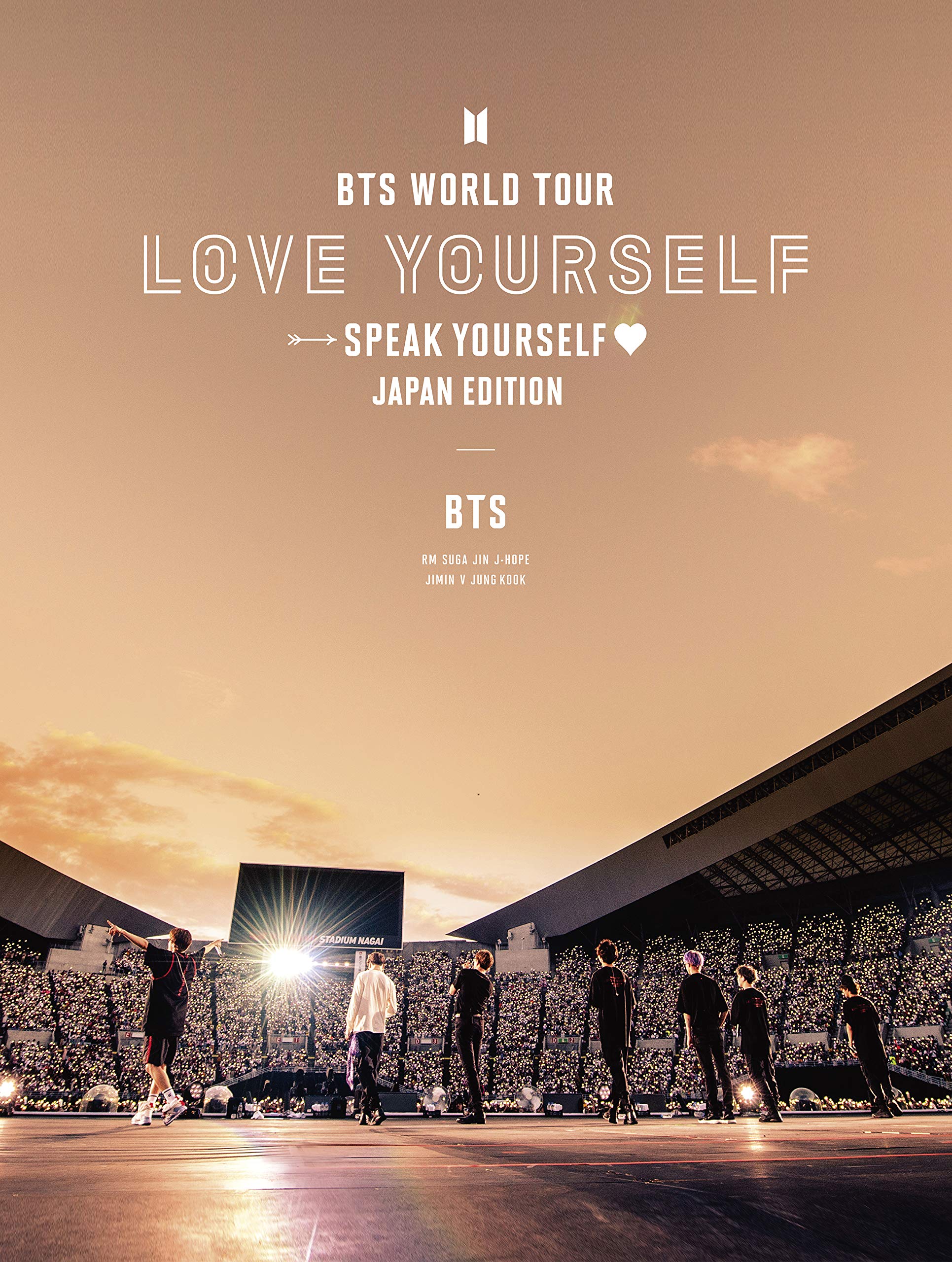 BTS WORLD TOUR LOVE YOURSELF SPEAK YOURSELF JAPAN EDITION Limited Edition DVD