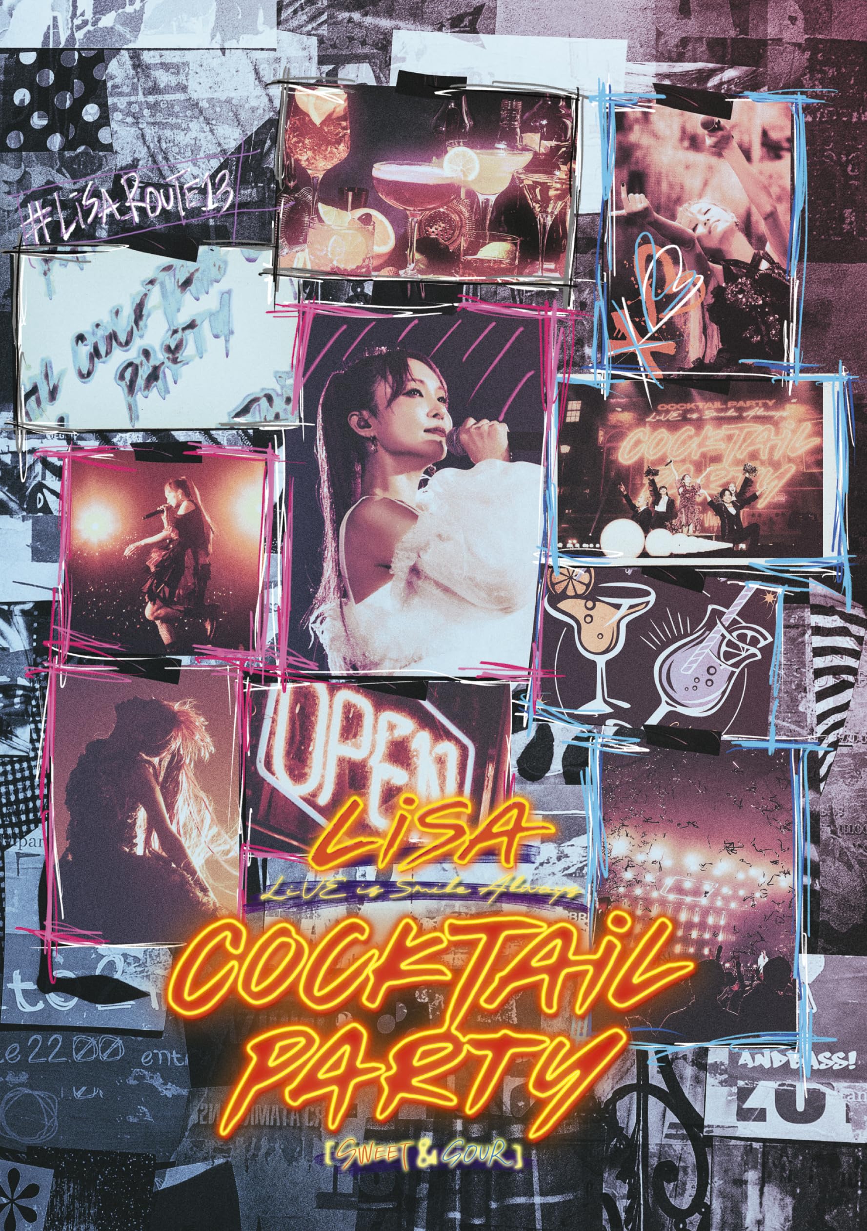 LiSA LiVE is Smile Always COCKTAiL PARTY SWEET＆SOUR Regular Edition VVXL-265 NEW