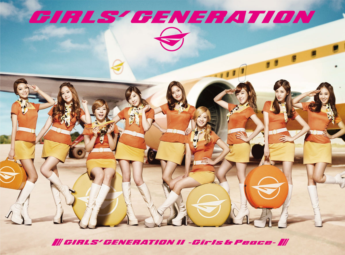 Girls Generation II Girls & Peace CD DVD First Press Limited Edition Japan SNSD