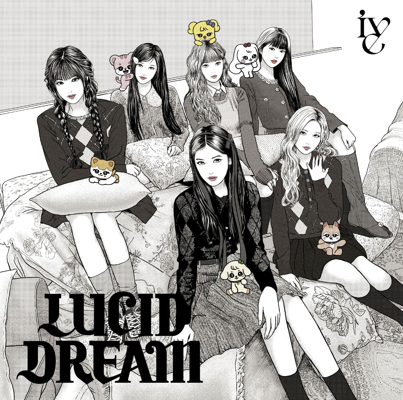 IVE LUCID DREAM x Junji Ito Japan Limited CD K-Pop 4th EP Horror Manga Sealed