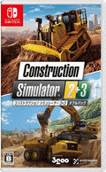 Unopened SW Construction Simulator 2+3 Nintendo Switch 3goo Sealed Simulation