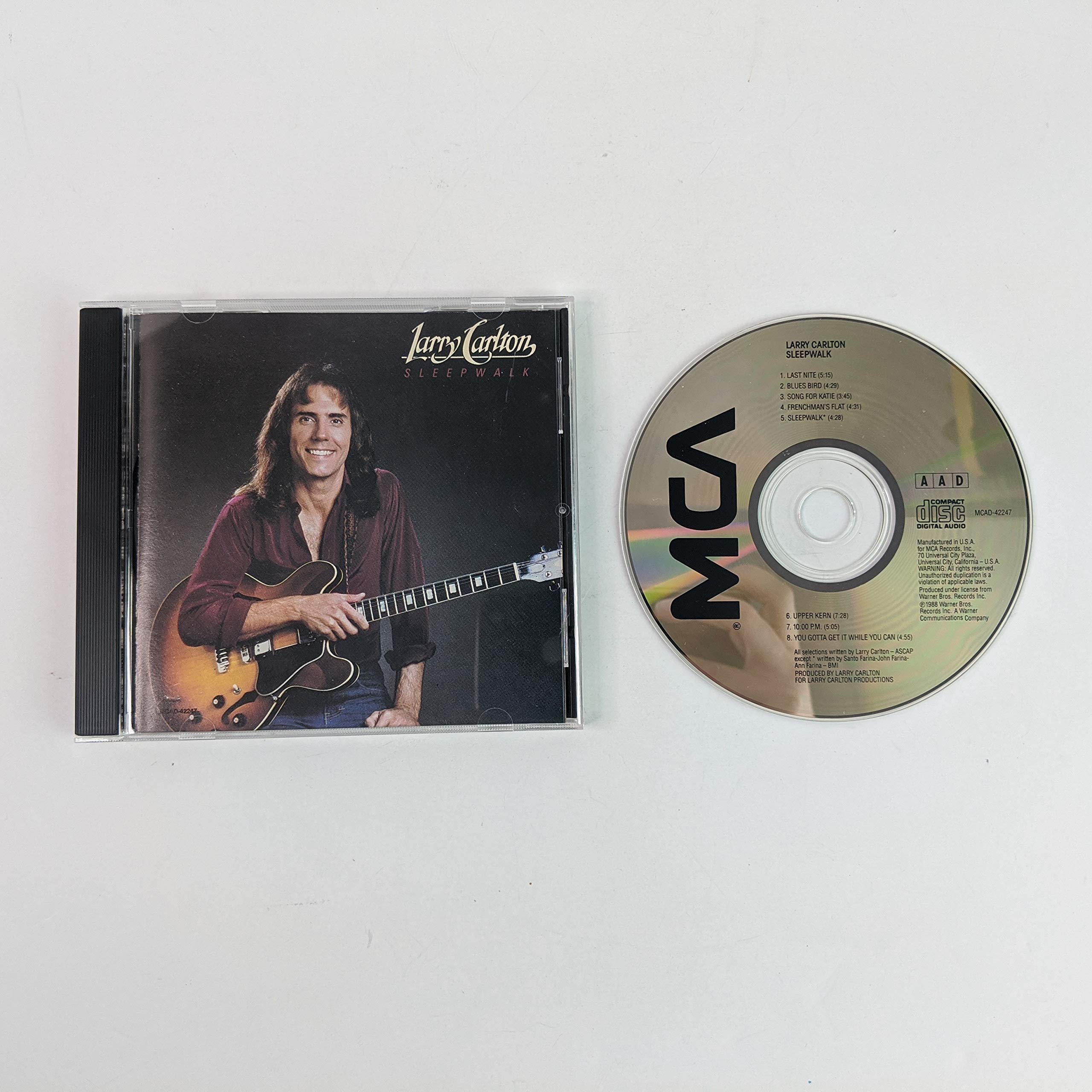 Larry Carlton Jazz/Fusion Guitar SEALED BRAND NEW CD Sleepwalk Japan OBI E jp