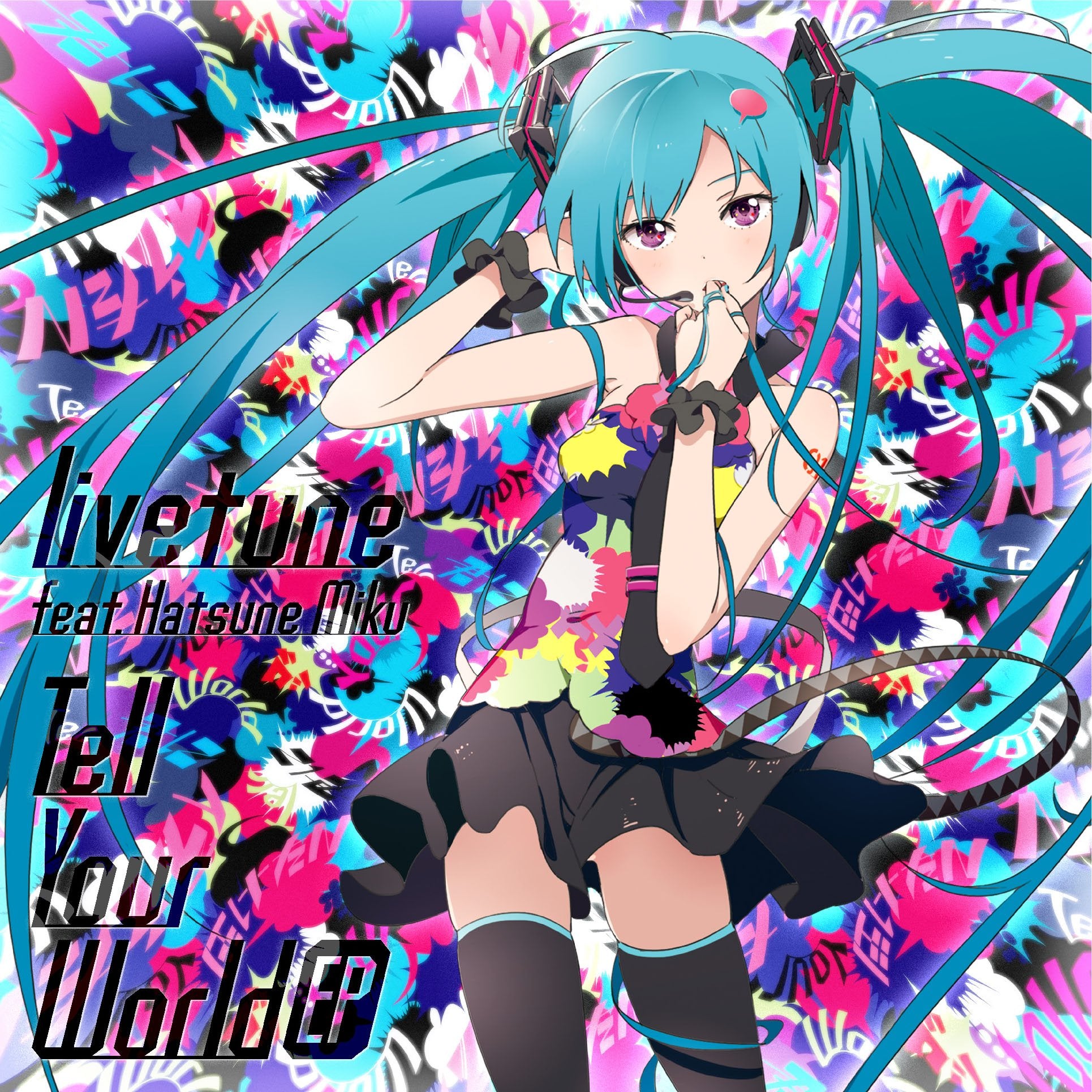 livetune feat. Hatsune Miku Tell Your World EP CD Vocaloid TFCC-86379 NEW