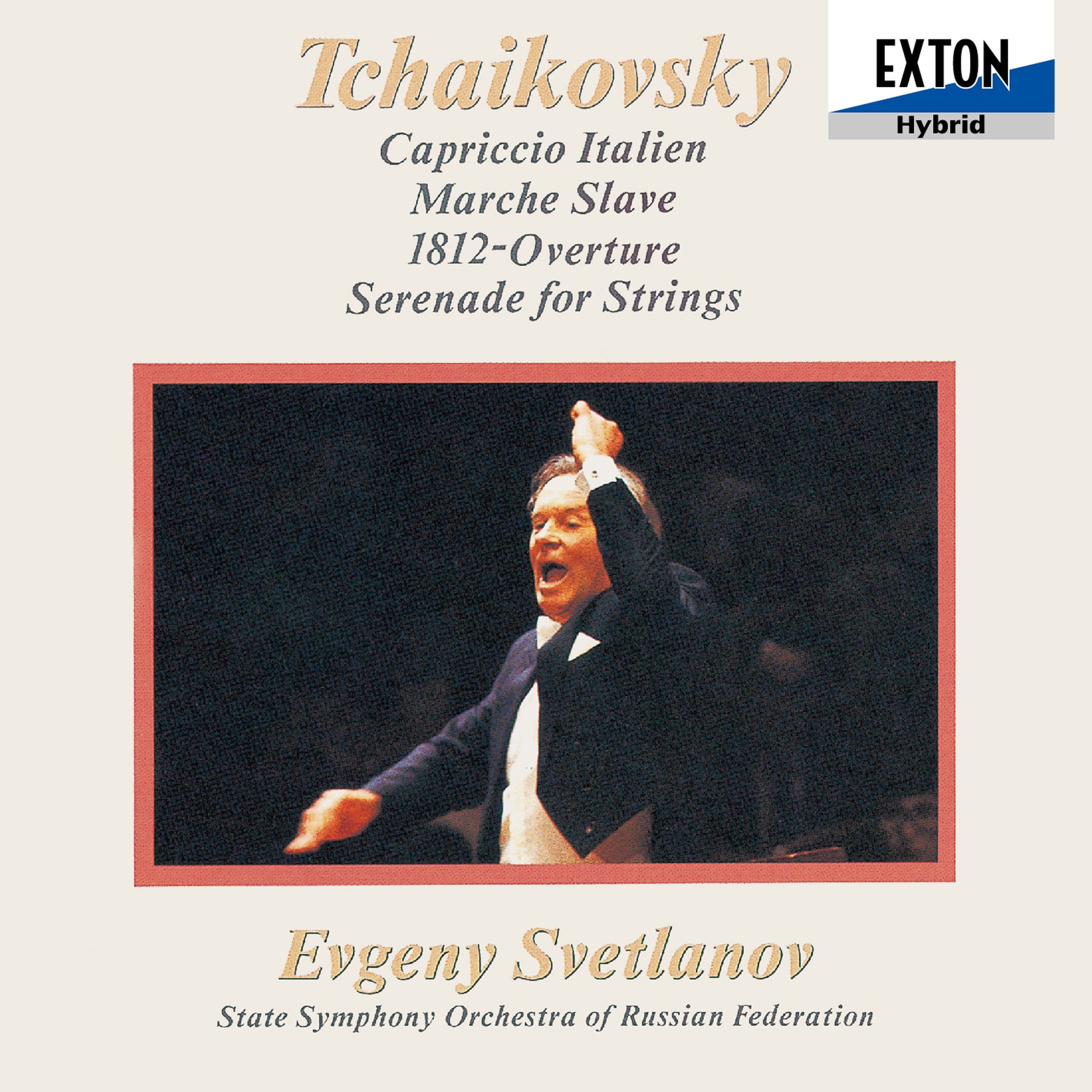 Evgeny Svetlanov Tchaikovsky Capriccio italien 1812 Overture SACD Hybrid Exton
